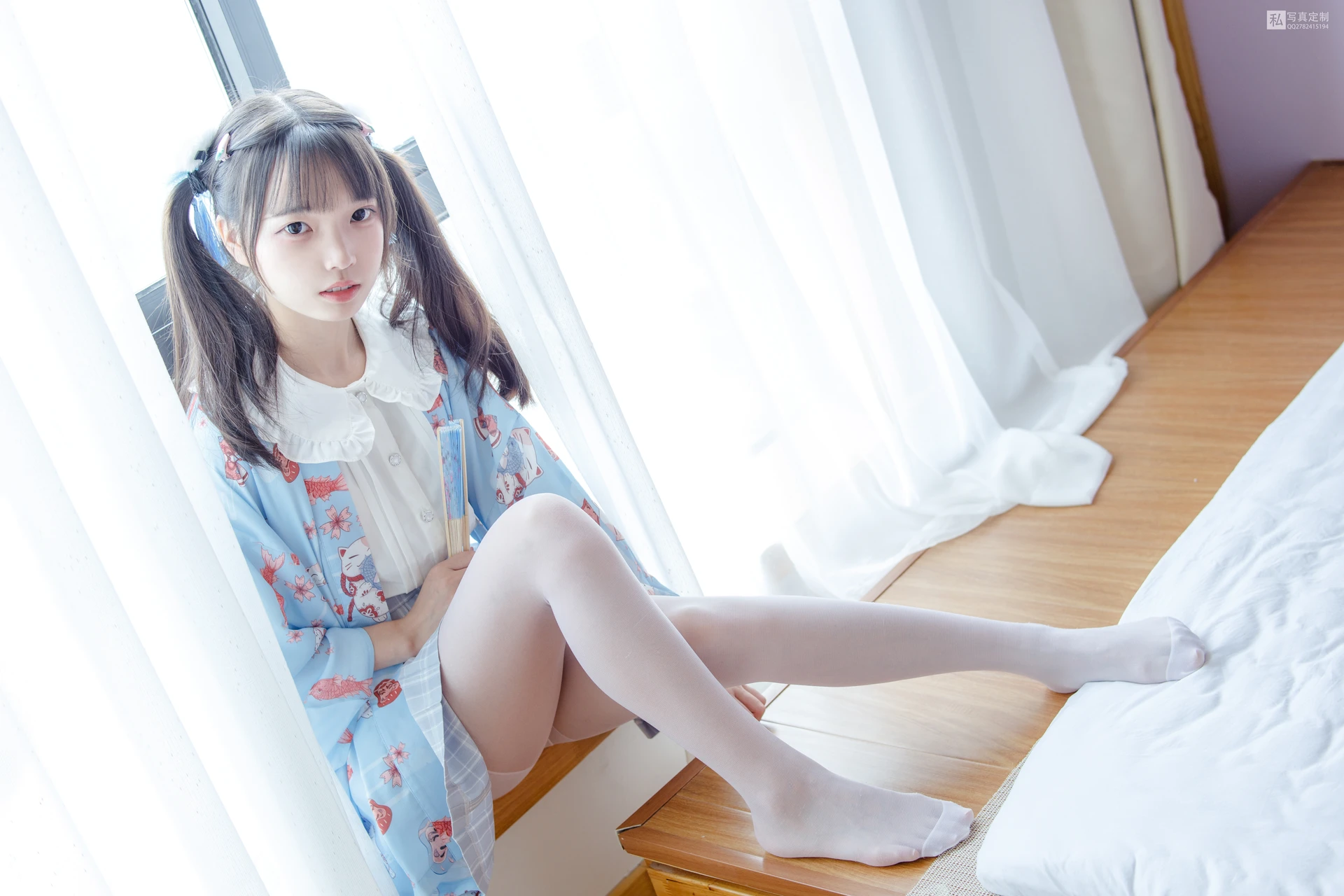 JKFUN-027 [65P1V-2.46G]JKFUN, 可爱, 森萝财团, 白丝, 美腿, 美足