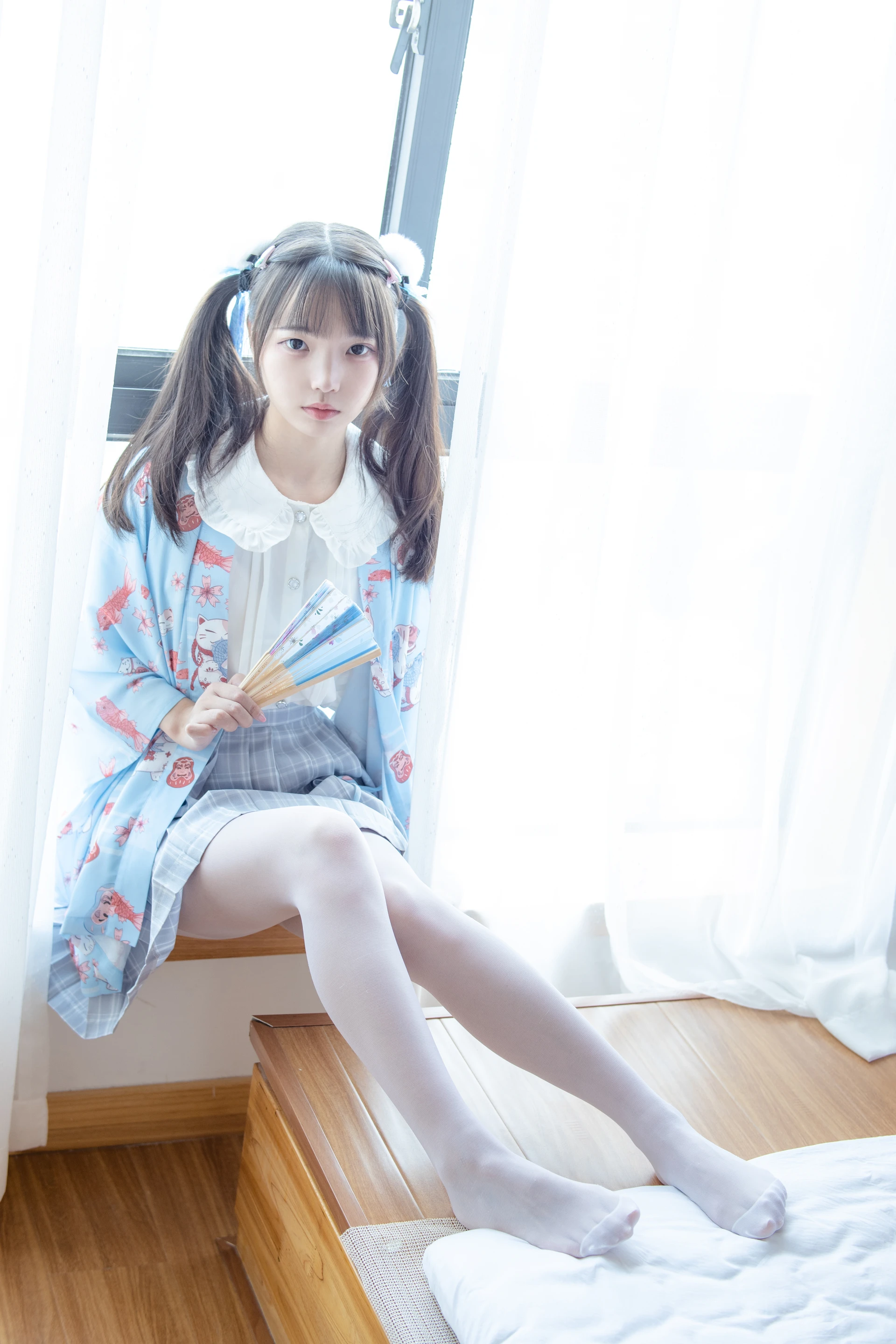 JKFUN-027 [65P1V-2.46G]JKFUN, 可爱, 森萝财团, 白丝, 美腿, 美足