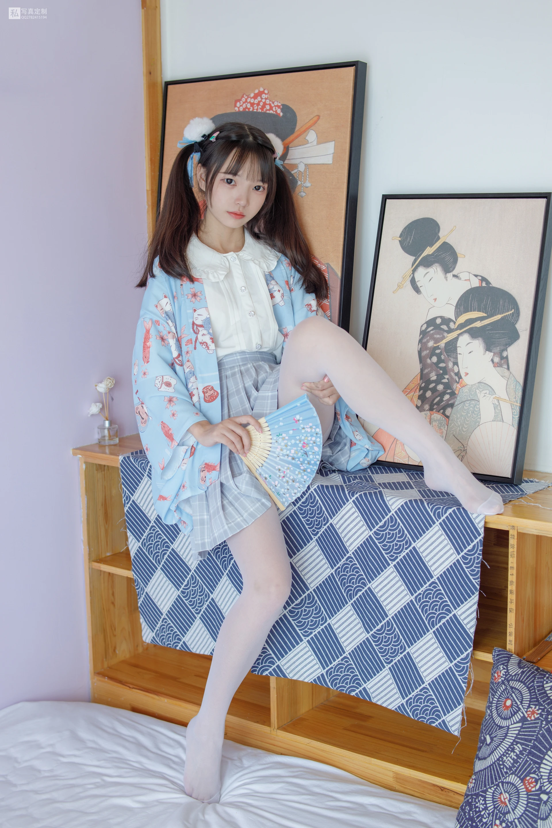 JKFUN-027 [65P1V-2.46G]JKFUN, 可爱, 森萝财团, 白丝, 美腿, 美足