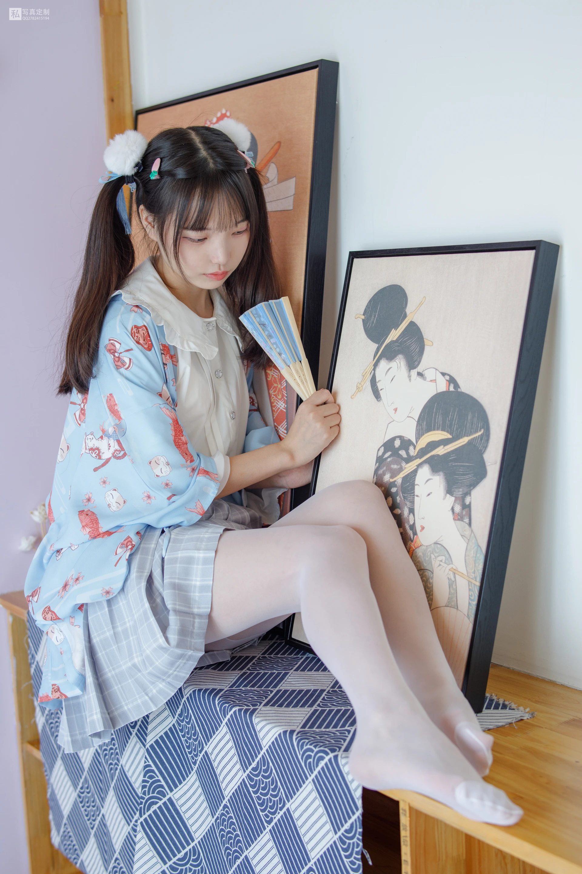 JKFUN-027 [65P1V-2.46G]JKFUN, 可爱, 森萝财团, 白丝, 美腿, 美足