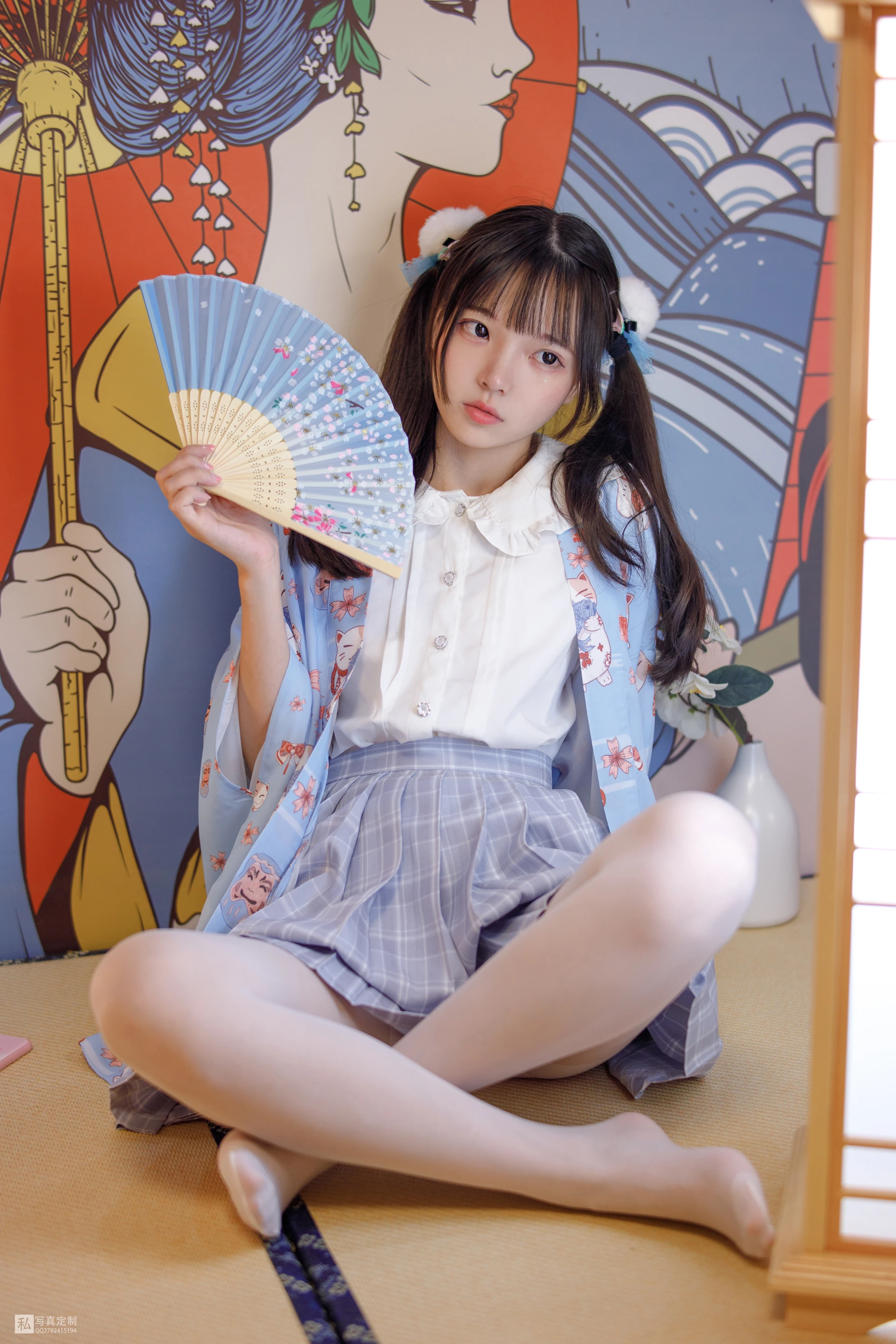 JKFUN-027 [65P1V-2.46G]JKFUN, 可爱, 森萝财团, 白丝, 美腿, 美足