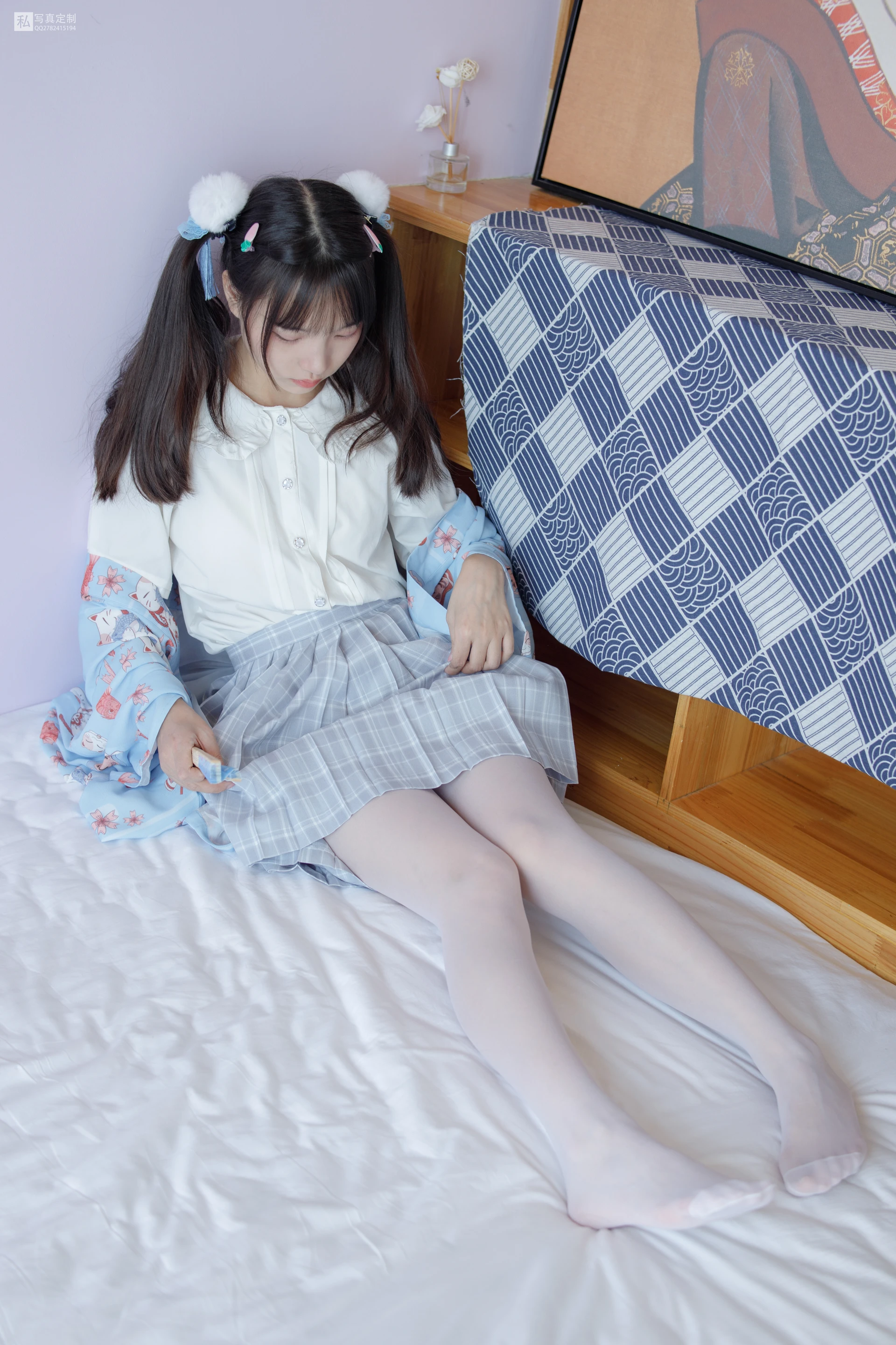 JKFUN-027 [65P1V-2.46G]JKFUN, 可爱, 森萝财团, 白丝, 美腿, 美足