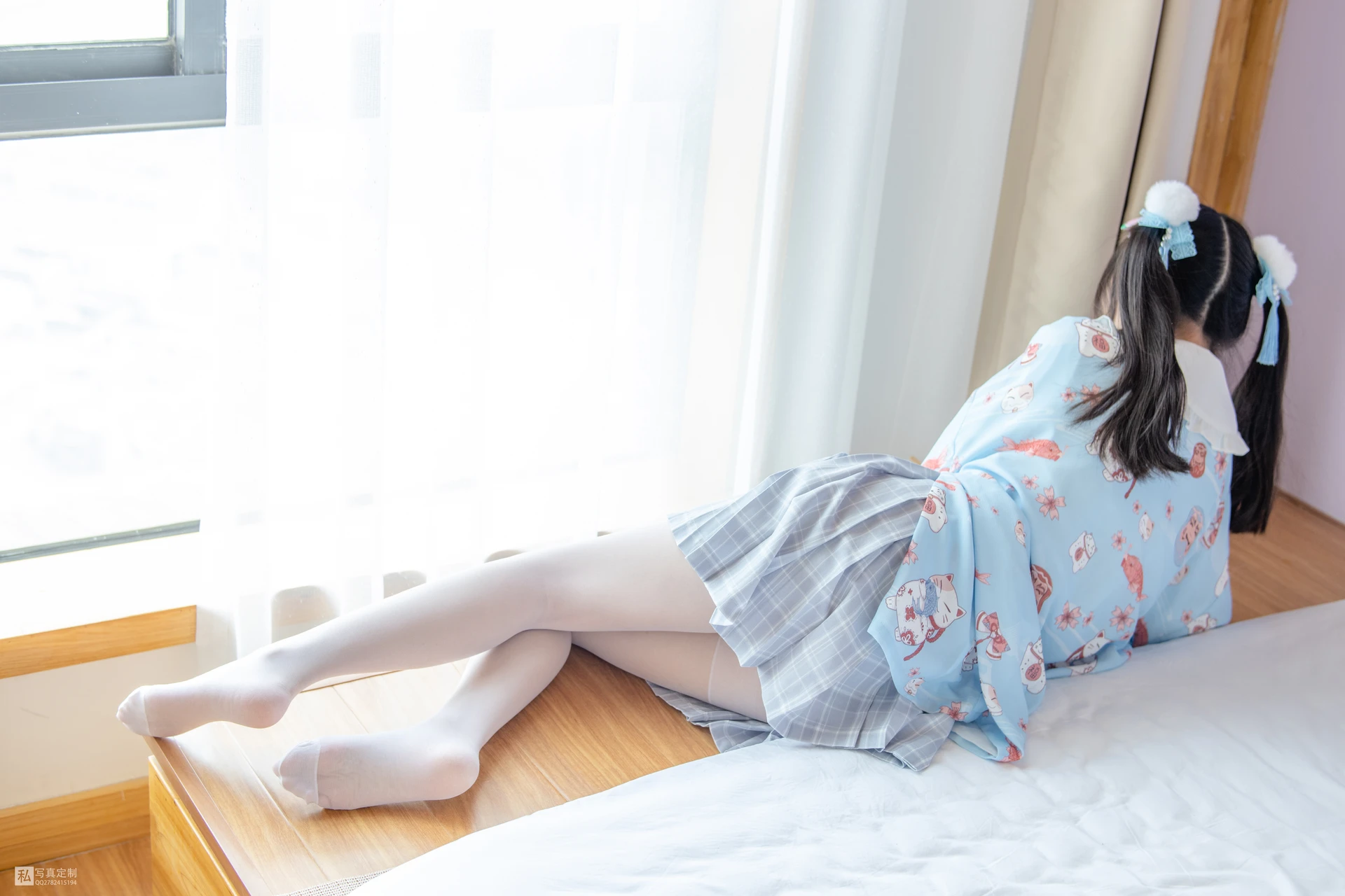 JKFUN-027 [65P1V-2.46G]JKFUN, 可爱, 森萝财团, 白丝, 美腿, 美足
