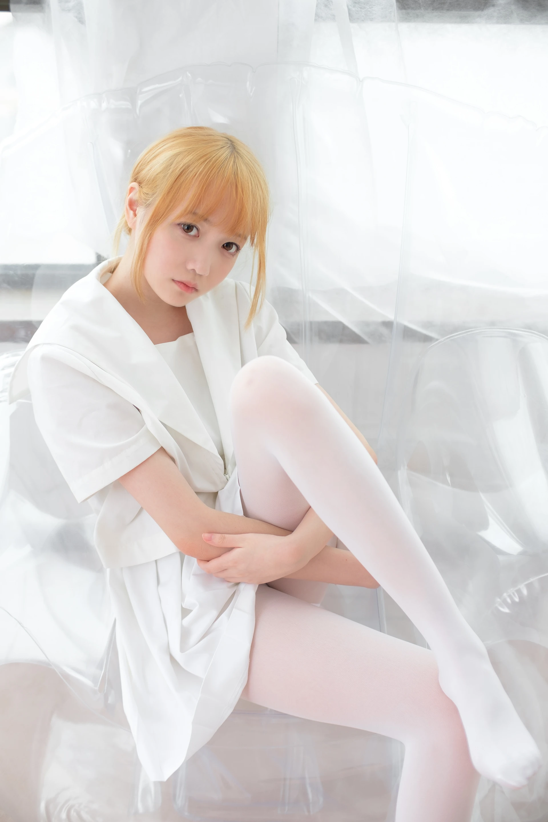 森萝财团 X-038 [116P1V-2.26G]Aika, 制服, 可爱, 森萝财团, 白丝, 美腿