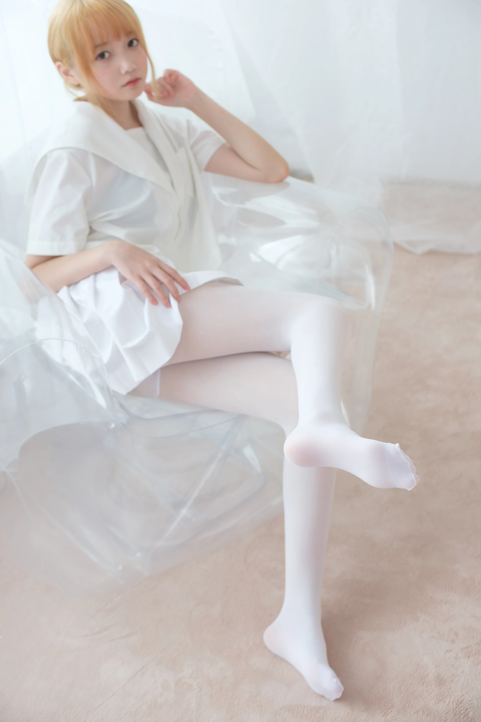 森萝财团 X-038 [116P1V-2.26G]Aika, 制服, 可爱, 森萝财团, 白丝, 美腿