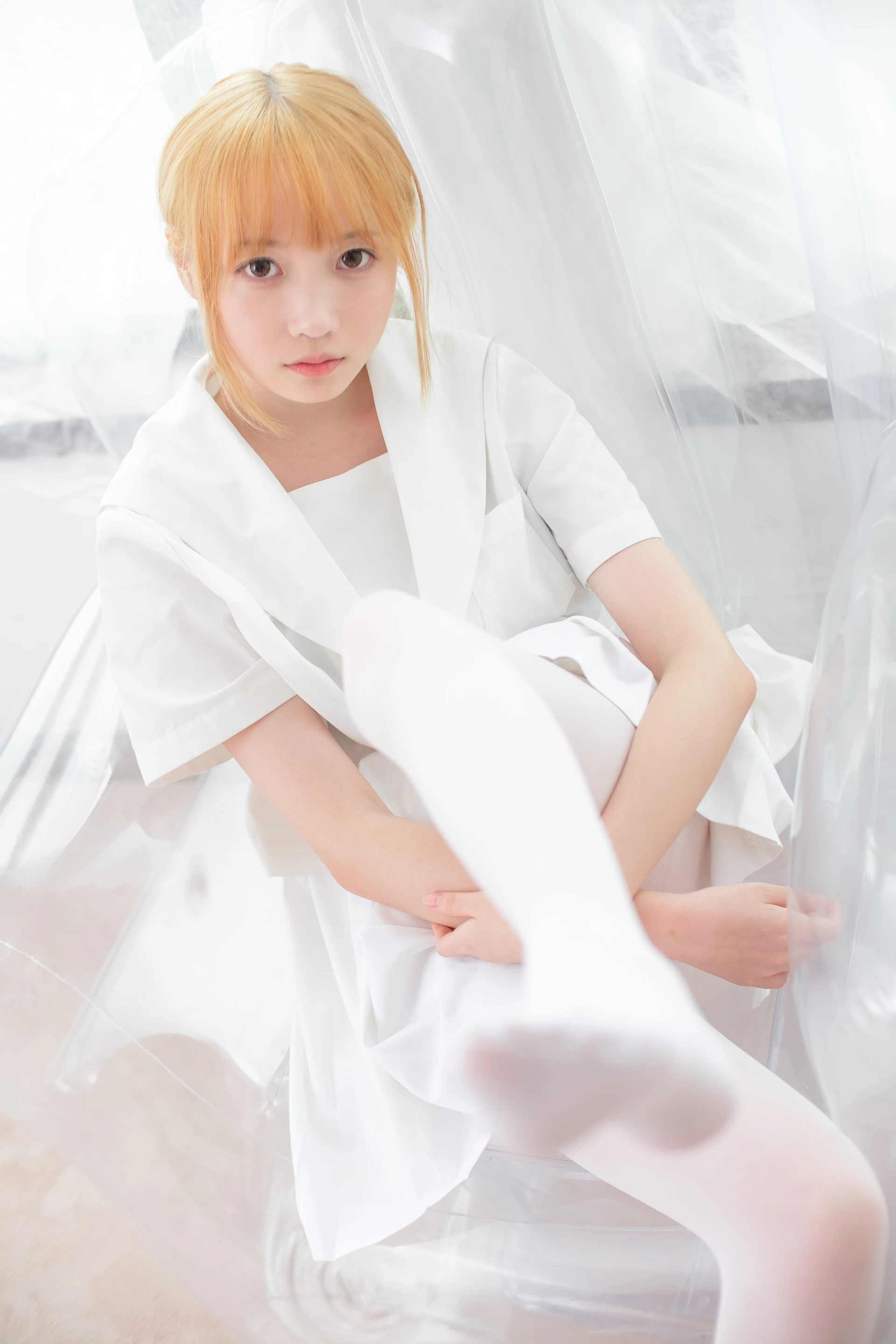 森萝财团 X-038 [116P1V-2.26G]Aika, 制服, 可爱, 森萝财团, 白丝, 美腿