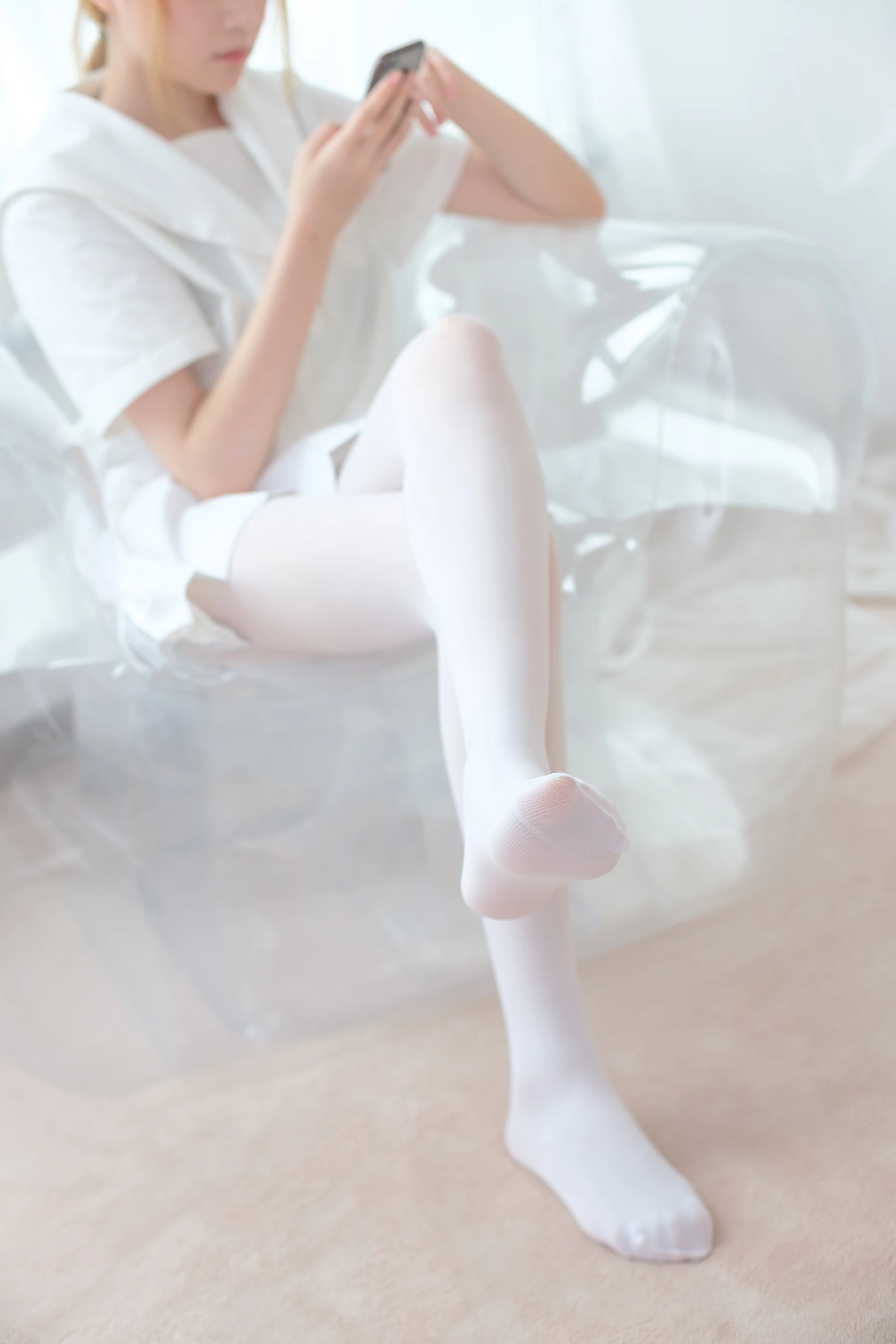 森萝财团 X-038 [116P1V-2.26G]Aika, 制服, 可爱, 森萝财团, 白丝, 美腿
