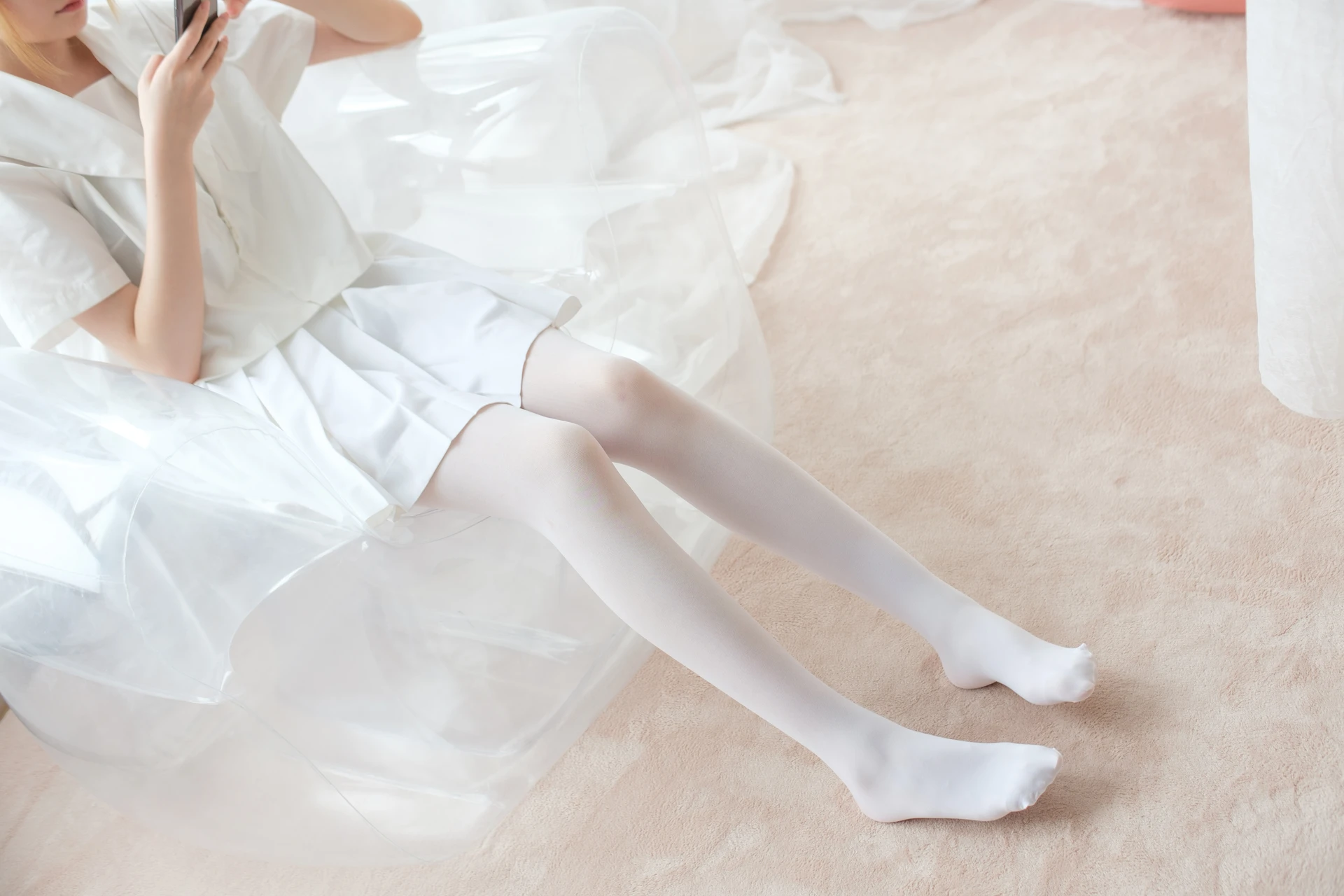 森萝财团 X-038 [116P1V-2.26G]Aika, 制服, 可爱, 森萝财团, 白丝, 美腿