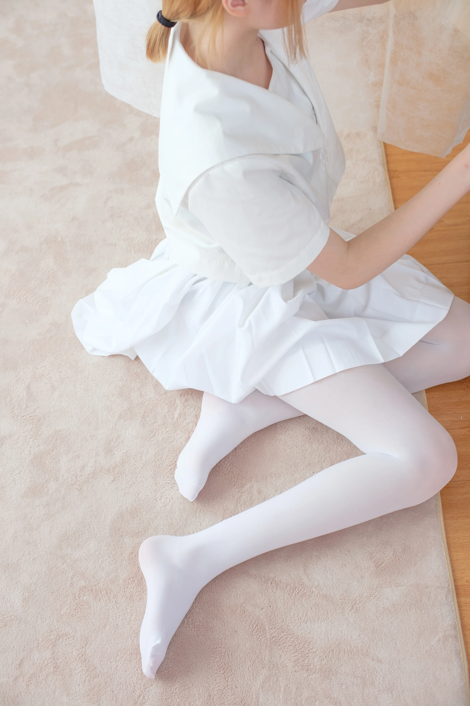 森萝财团 X-038 [116P1V-2.26G]Aika, 制服, 可爱, 森萝财团, 白丝, 美腿
