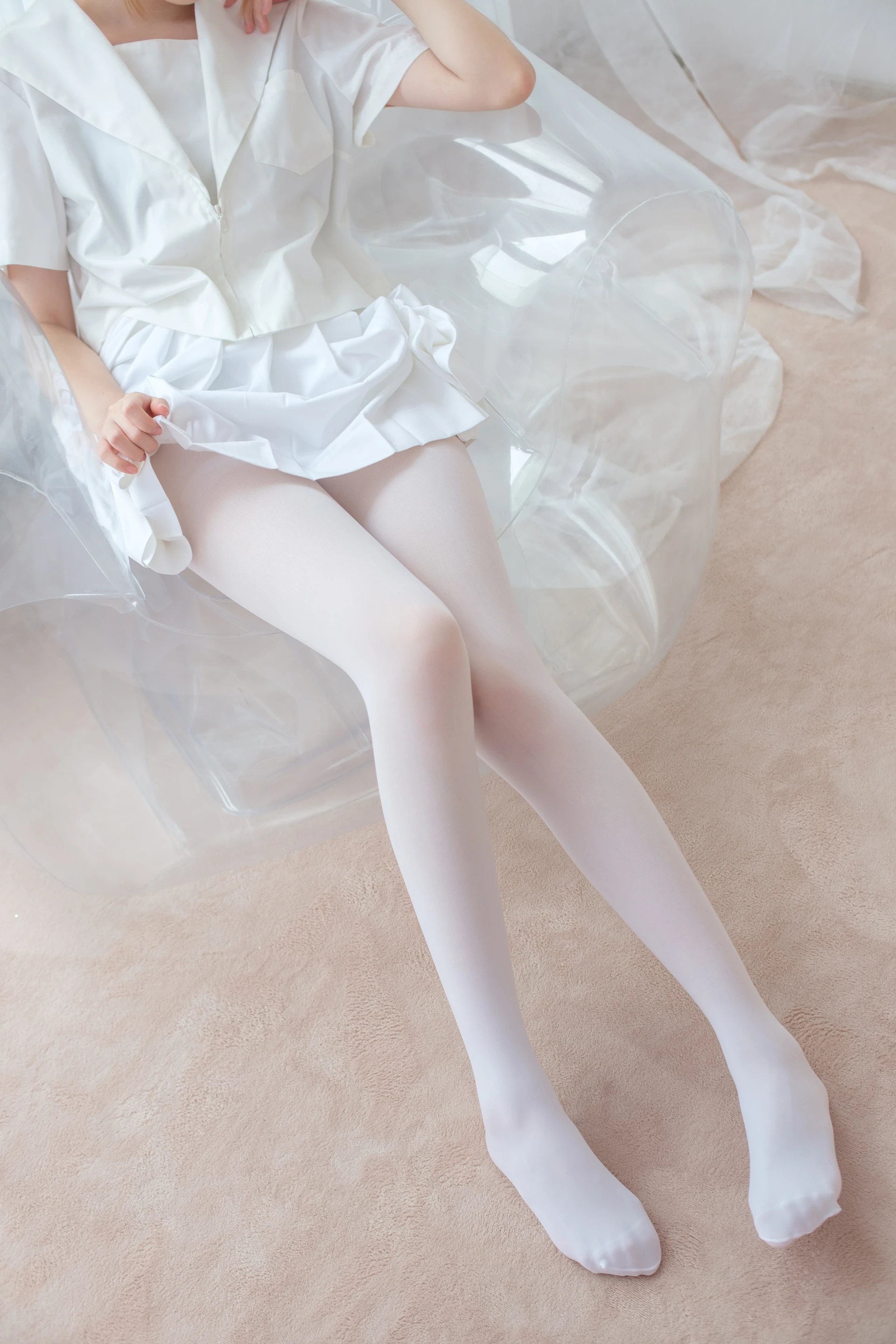 森萝财团 X-038 [116P1V-2.26G]Aika, 制服, 可爱, 森萝财团, 白丝, 美腿