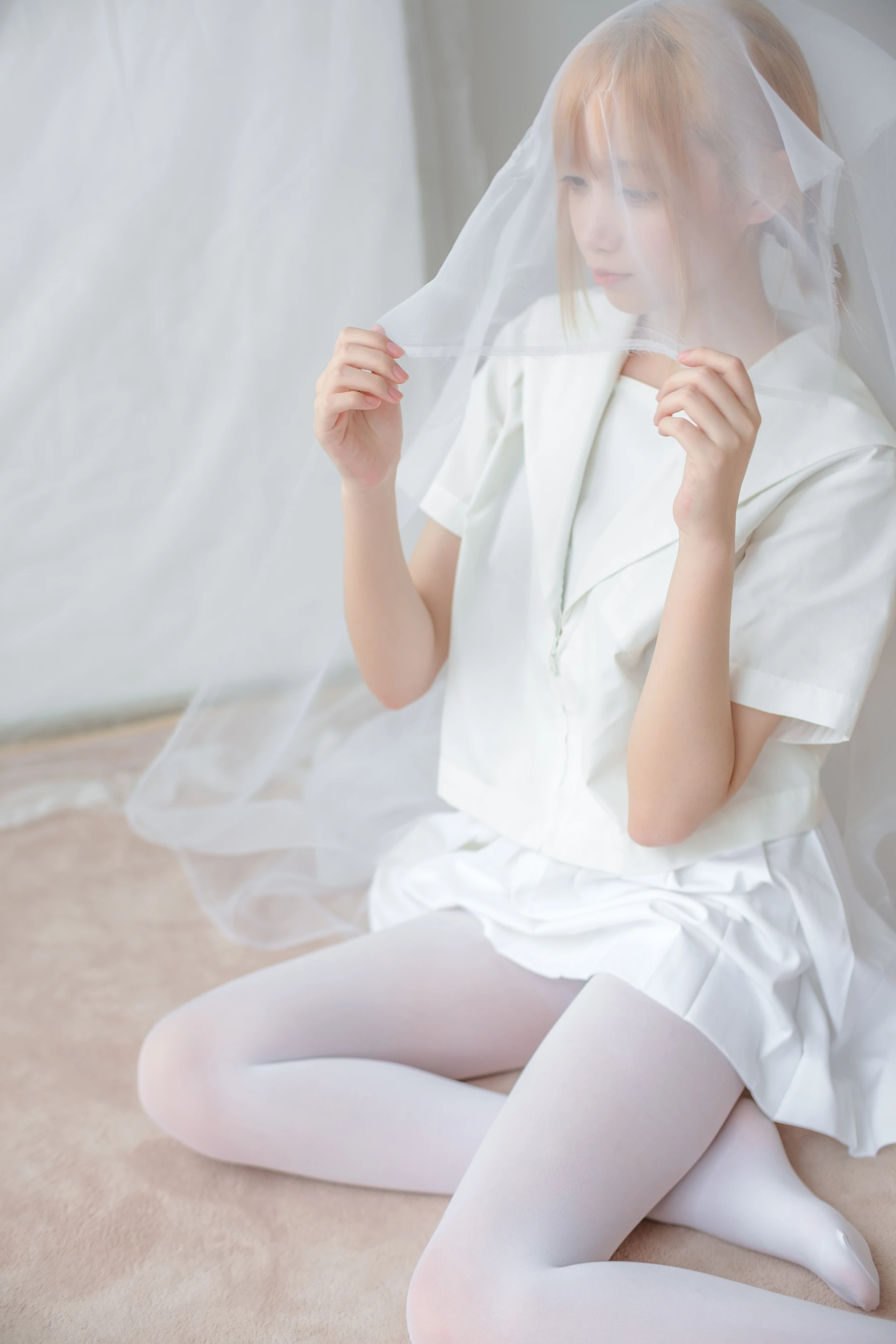 森萝财团 X-038 [116P1V-2.26G]Aika, 制服, 可爱, 森萝财团, 白丝, 美腿