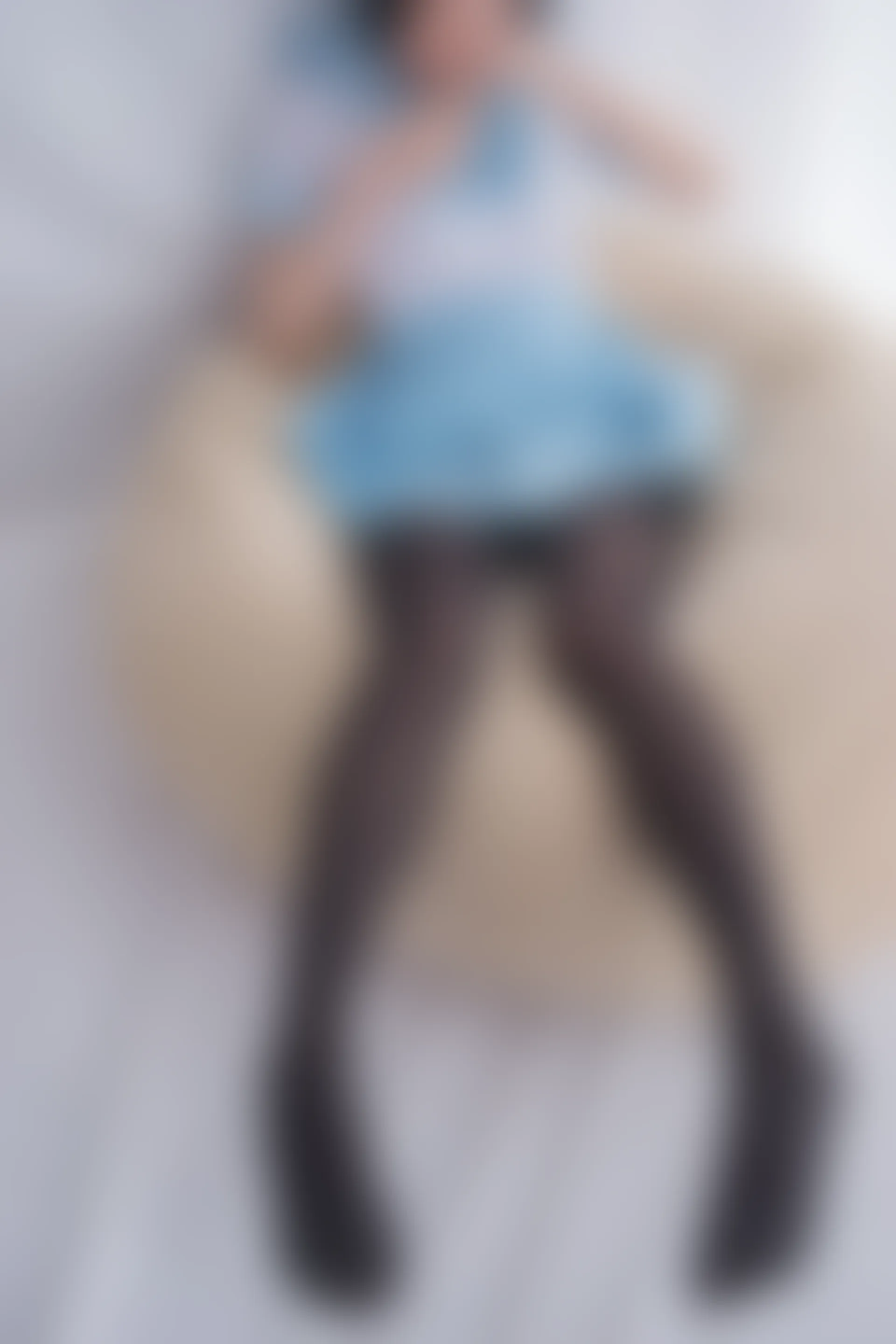 轻兰映画 VOL.015 [60P-626M]美腿, 美足, 轻兰映画, 黑丝