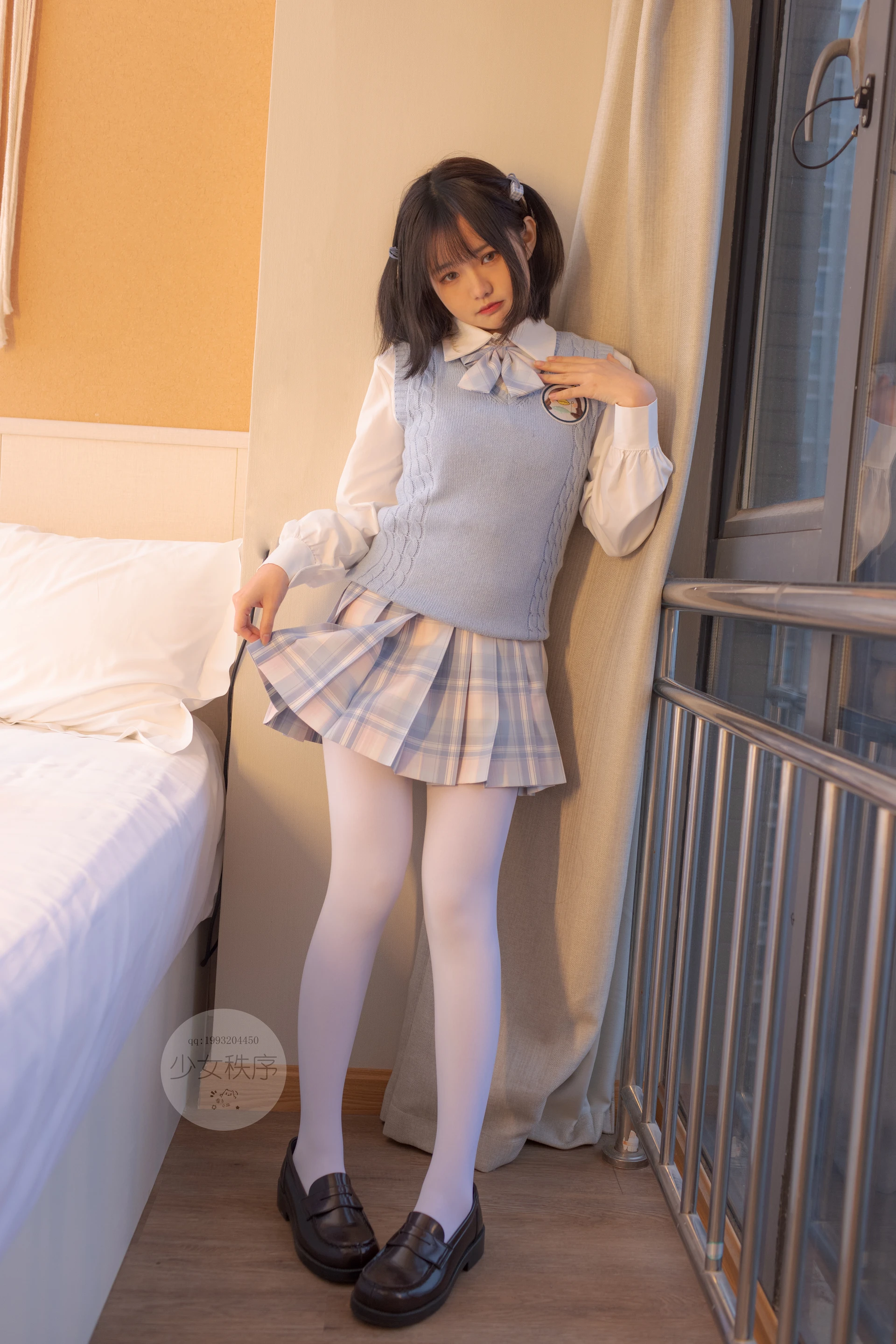 少女秩序 2022春节特别期 ( 限定 ) 白丝短发 [66P-1.07GB]JK制服, 少女秩序, 白丝, 短发, 美腿, 美足
