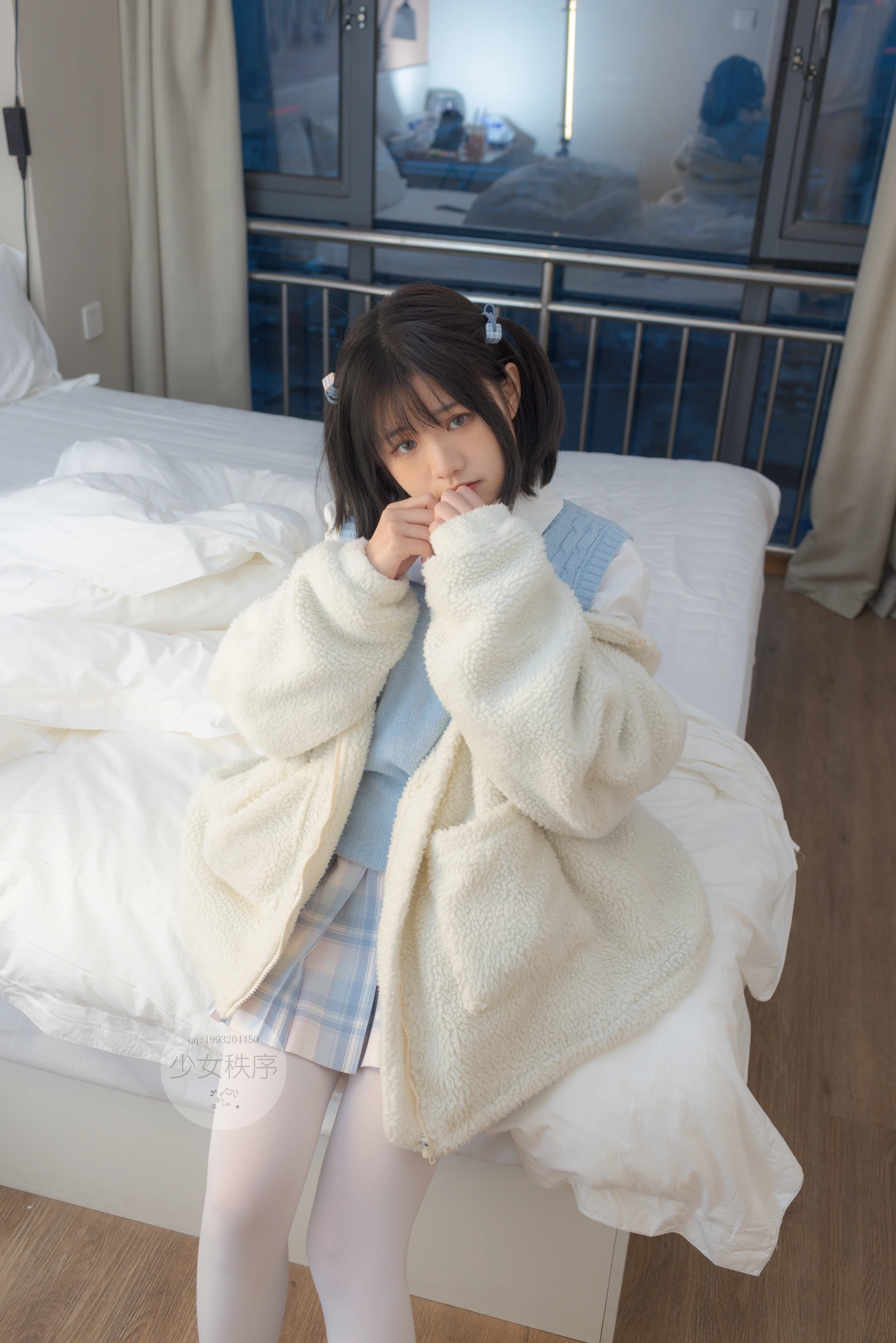少女秩序 2022春节特别期 ( 限定 ) 白丝短发 [66P-1.07GB]JK制服, 少女秩序, 白丝, 短发, 美腿, 美足