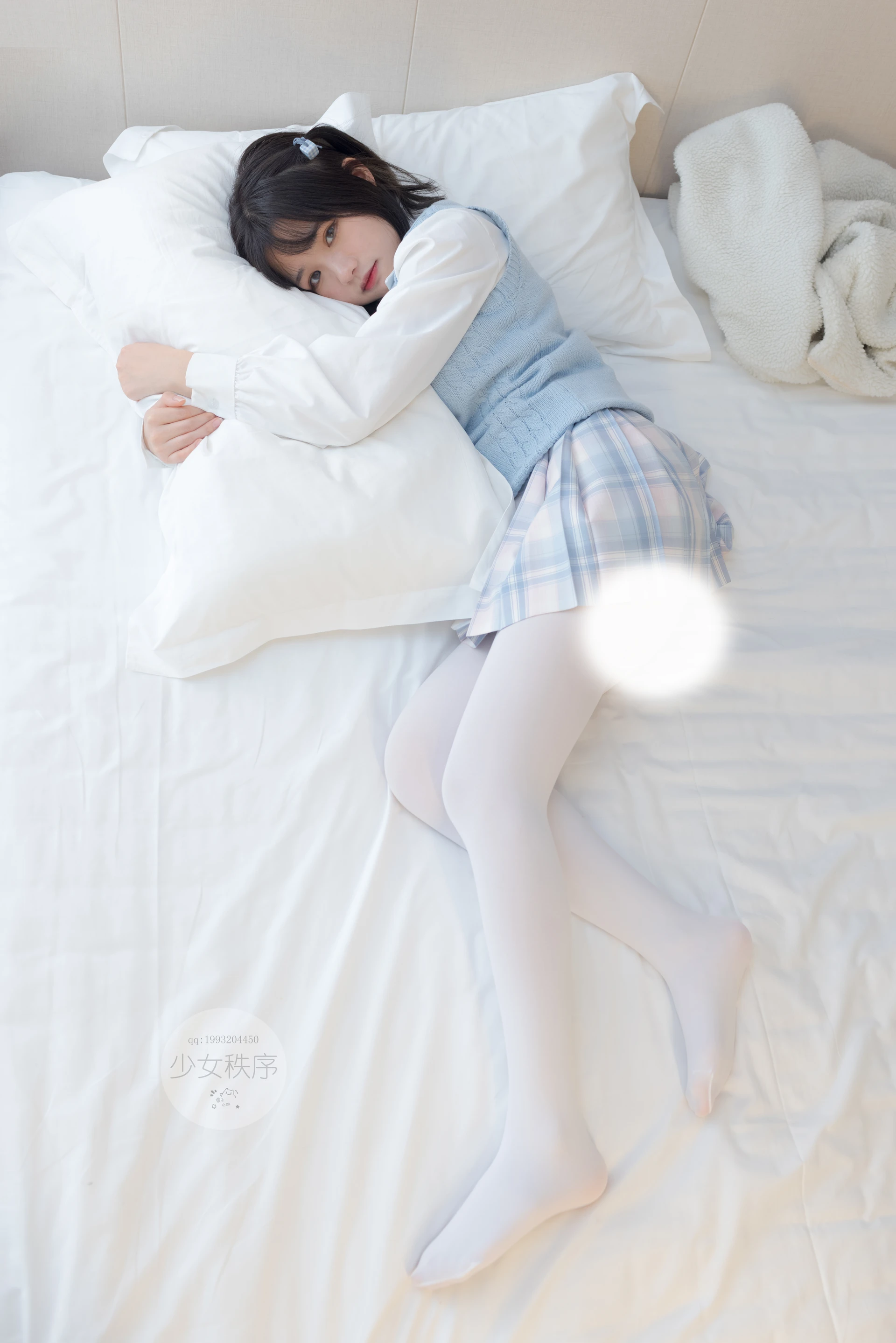 少女秩序 2022春节特别期 ( 限定 ) 白丝短发 [66P-1.07GB]JK制服, 少女秩序, 白丝, 短发, 美腿, 美足