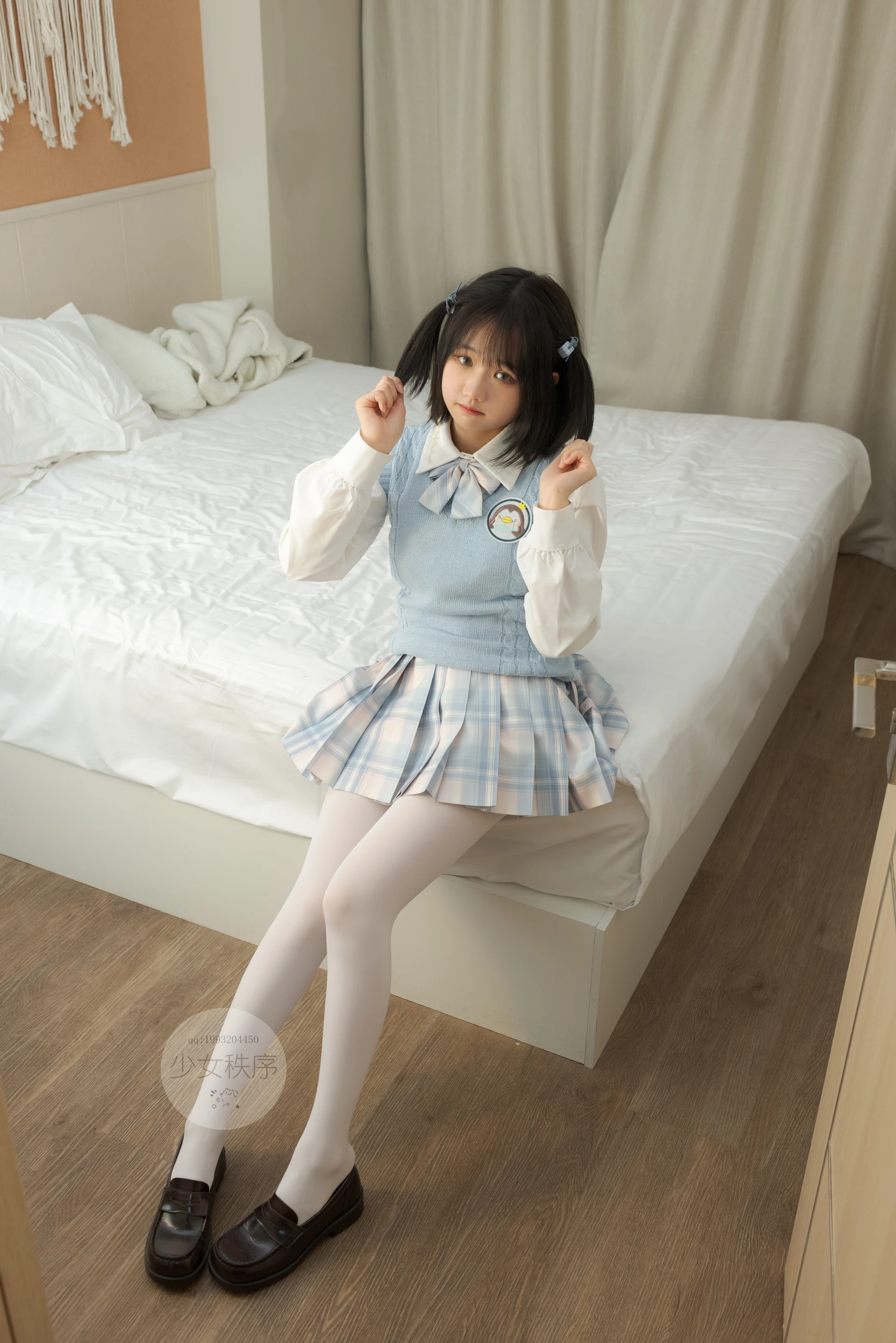 少女秩序 2022春节特别期 ( 限定 ) 白丝短发 [66P-1.07GB]JK制服, 少女秩序, 白丝, 短发, 美腿, 美足