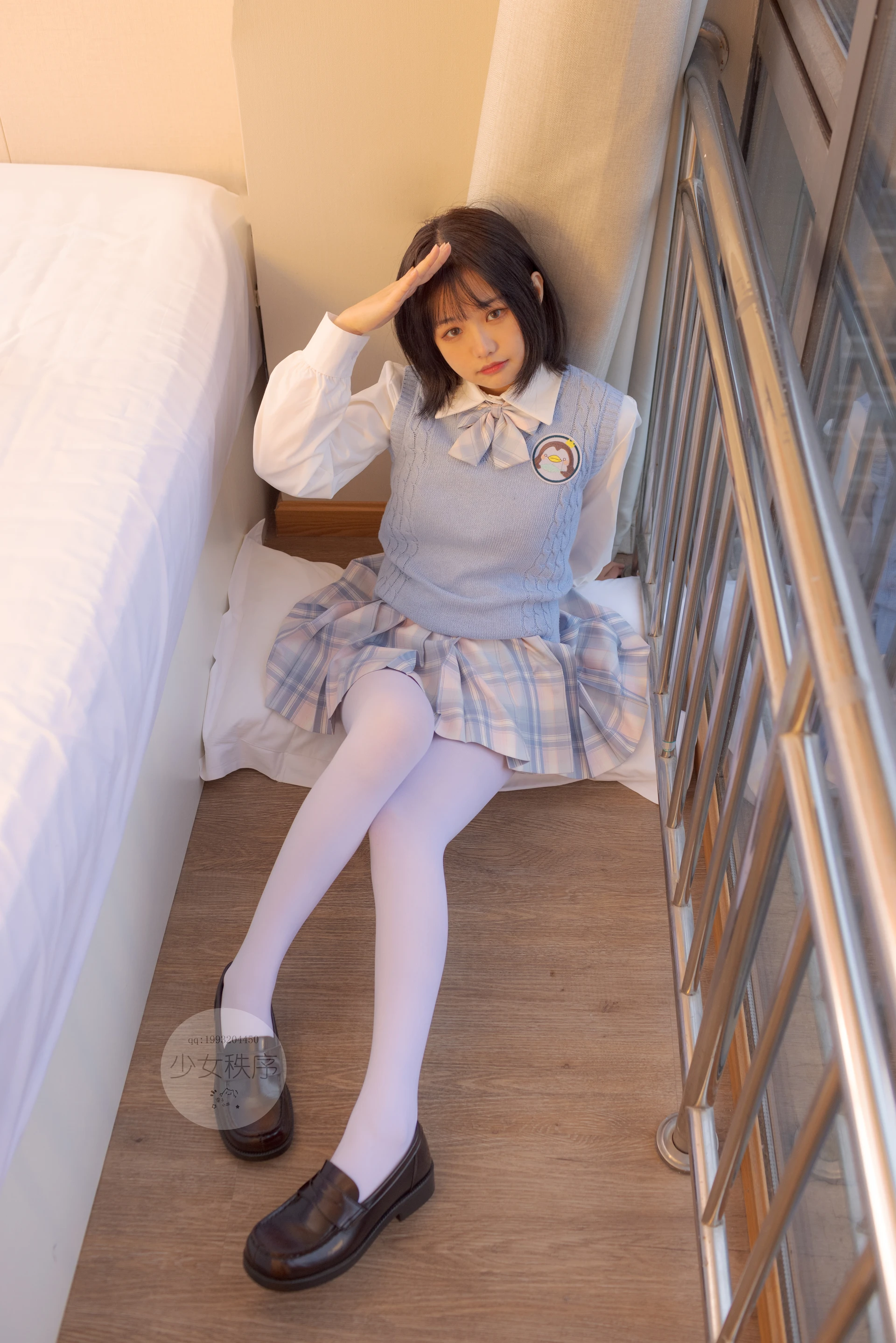 少女秩序 2022春节特别期 ( 限定 ) 白丝短发 [66P-1.07GB]JK制服, 少女秩序, 白丝, 短发, 美腿, 美足