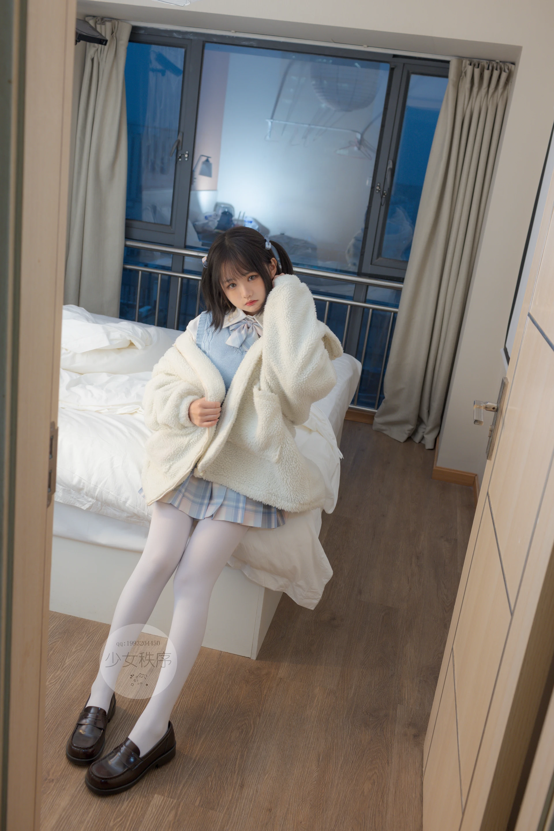 少女秩序 2022春节特别期 ( 限定 ) 白丝短发 [66P-1.07GB]JK制服, 少女秩序, 白丝, 短发, 美腿, 美足