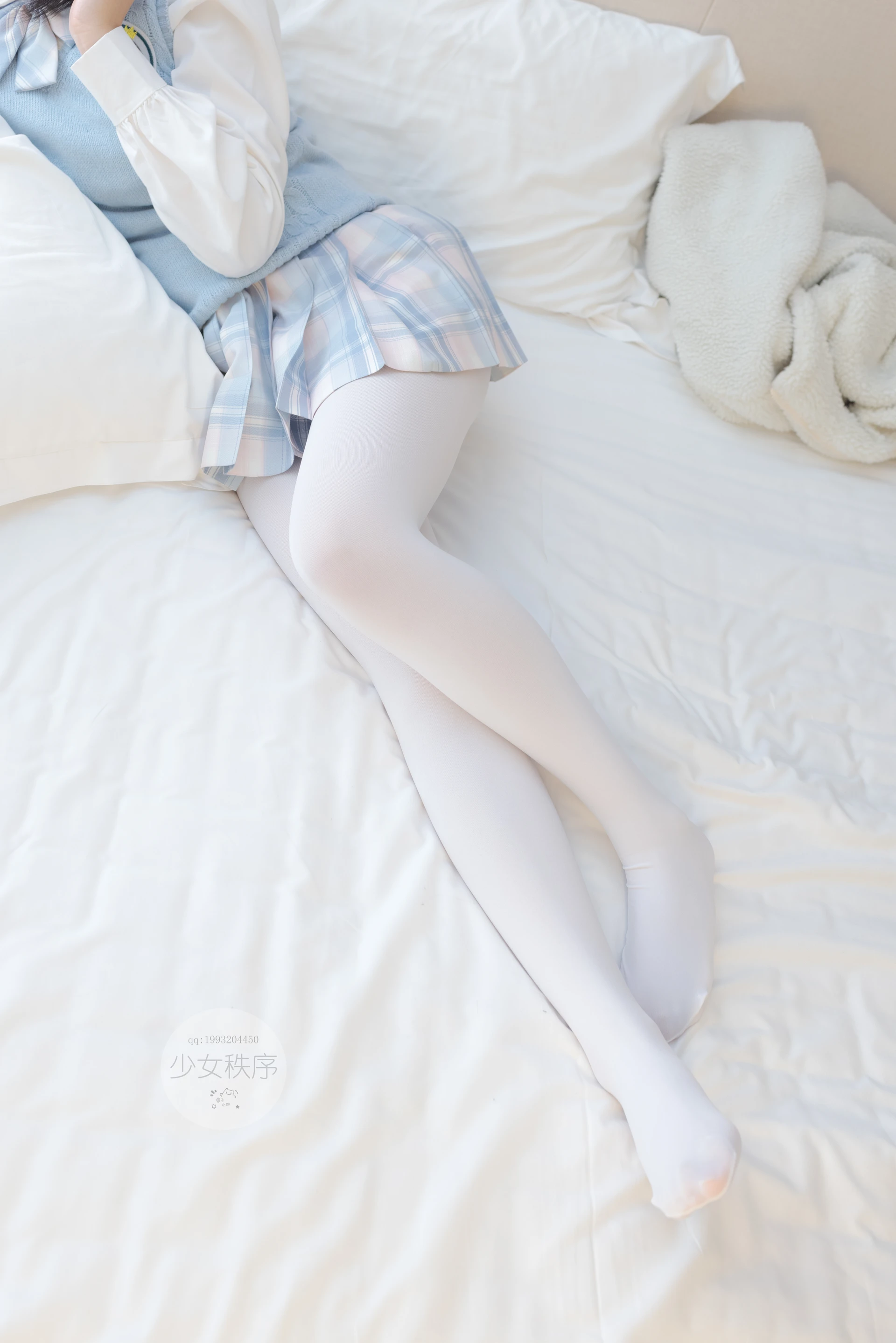 少女秩序 2022春节特别期 ( 限定 ) 白丝短发 [66P-1.07GB]JK制服, 少女秩序, 白丝, 短发, 美腿, 美足