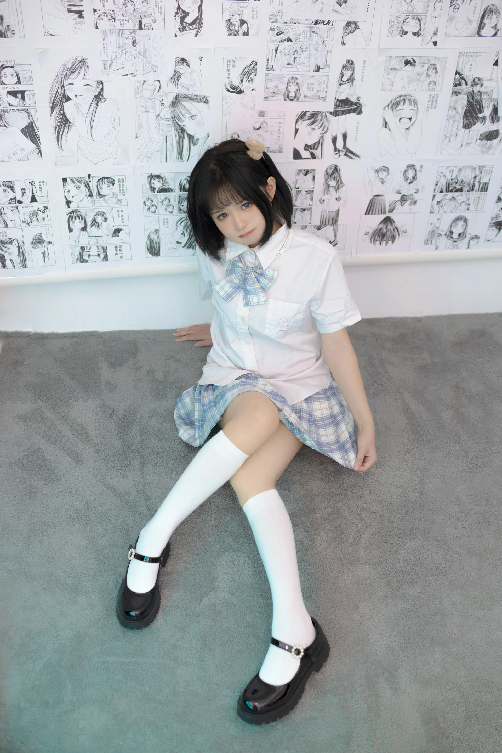少女秩序 2022春节特别期 ( 限定 ) 白丝短发 [66P-1.07GB]JK制服, 少女秩序, 白丝, 短发, 美腿, 美足
