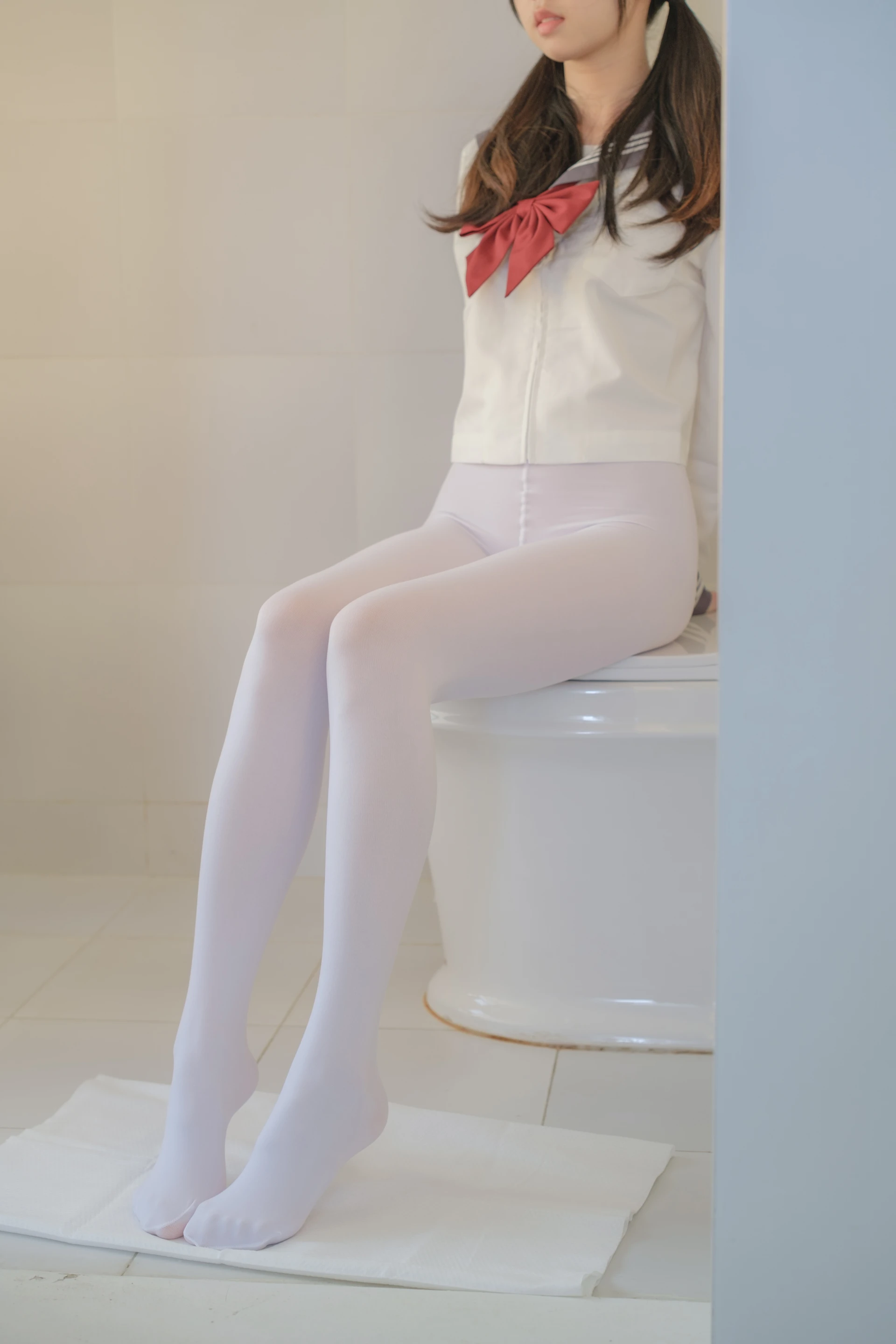 森萝财团 内部VIP系列 雏菊-08 双马尾白丝JK制服 [123P1V-5.61GB]