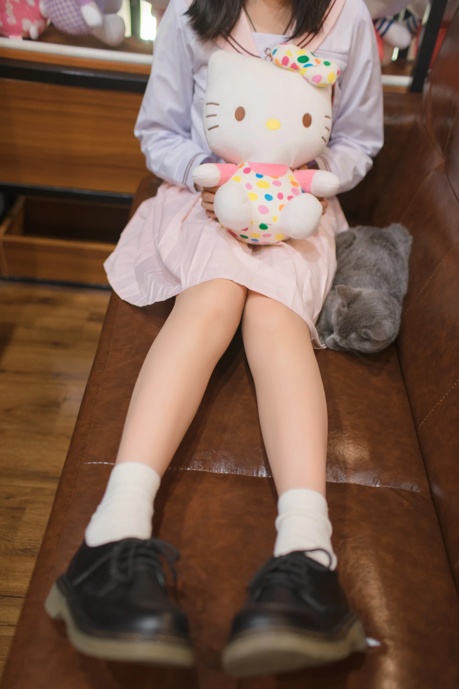 轻兰映画 VOL.005 [46P-427M]可爱, 美腿, 美足, 轻兰映画