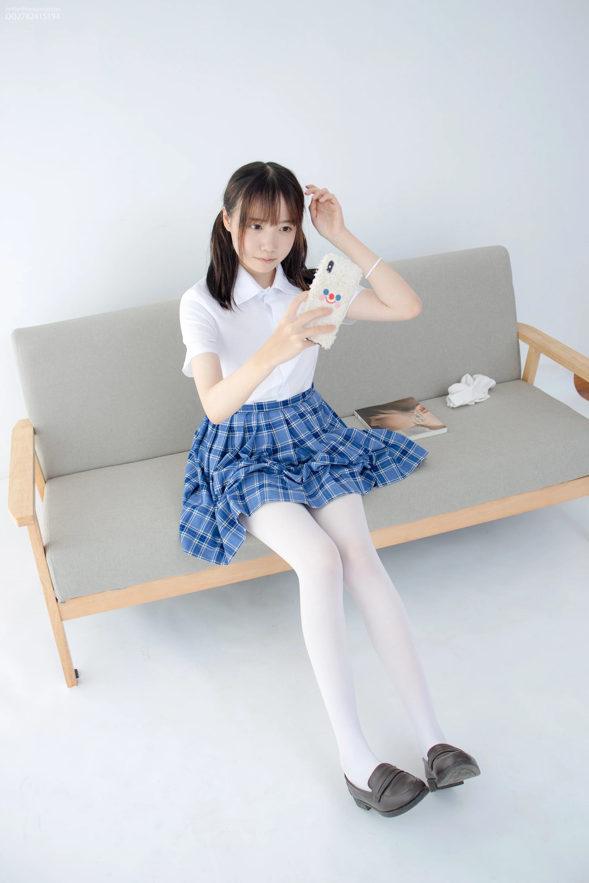 JKFUN-百圆定制 1-2 Aika [34P1V-1.12G]Aika, JKFUN, 可爱, 森萝财团, 白丝, 美腿