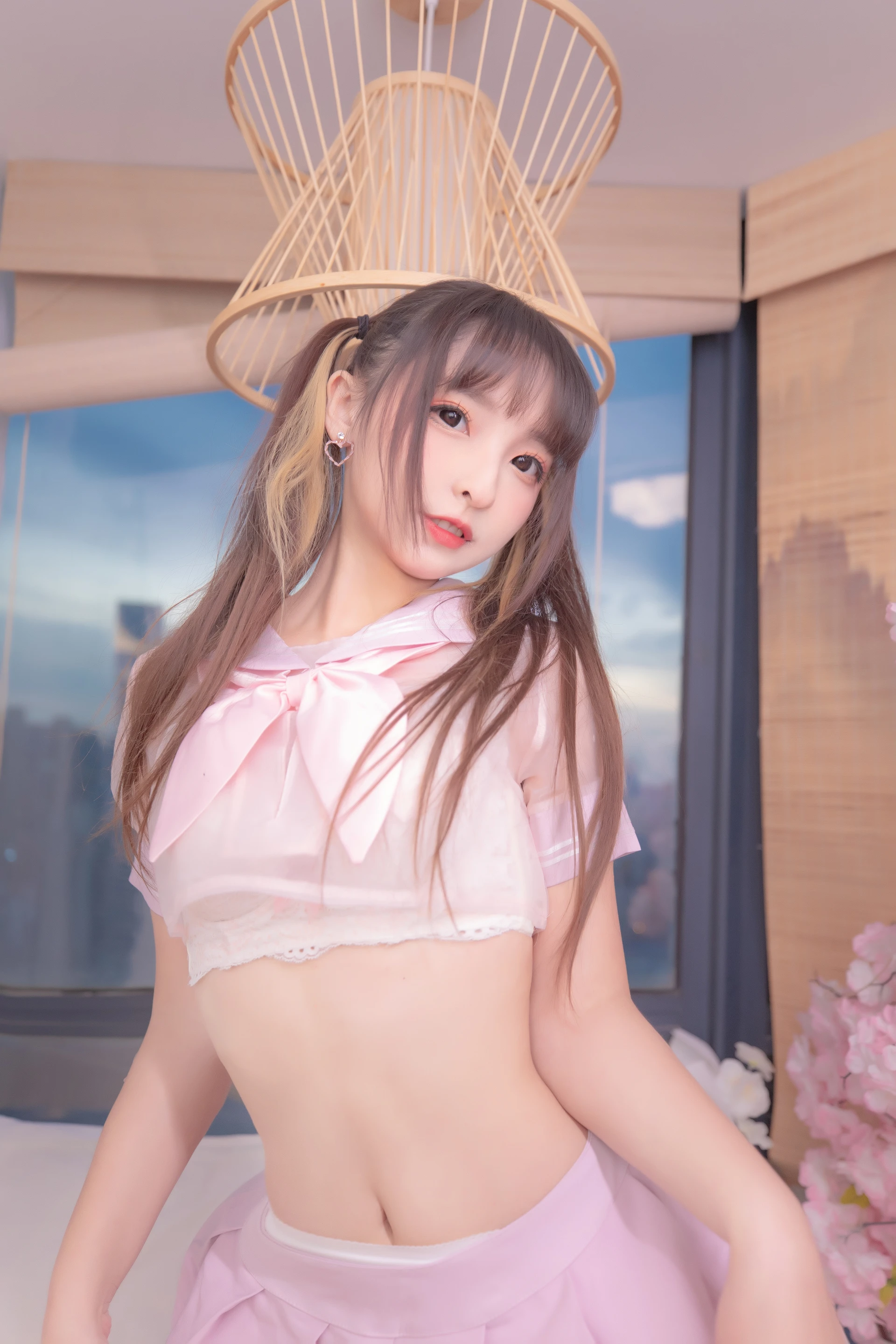 神楽坂真冬 第三季 序号22：《特別なことに》绳の特辑 [150P2V-632MB]JK制服, 内衣, 双马尾, 白丝, 神楽坂真冬, 美腿, 美足, 高跟鞋, 黑丝