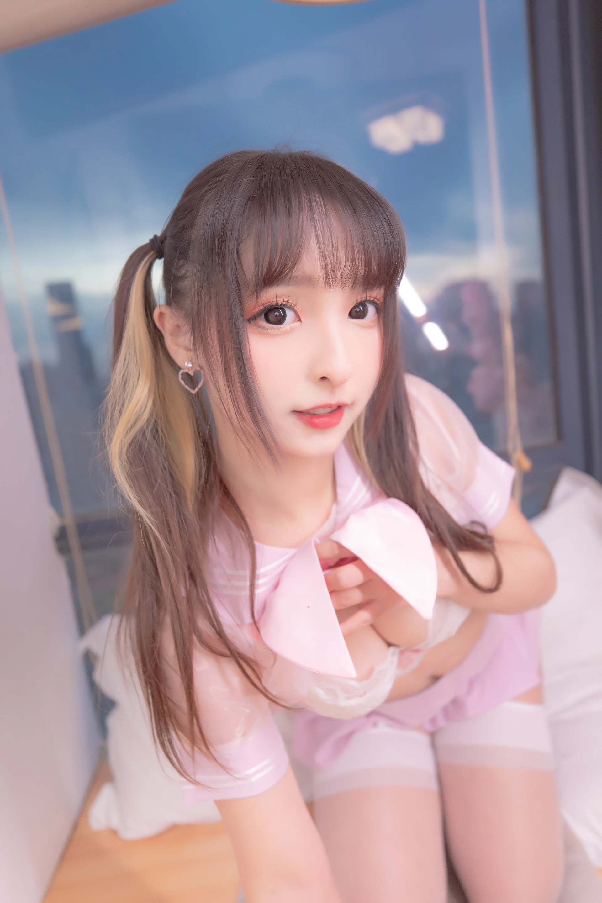 神楽坂真冬 第三季 序号22：《特別なことに》绳の特辑 [150P2V-632MB]JK制服, 内衣, 双马尾, 白丝, 神楽坂真冬, 美腿, 美足, 高跟鞋, 黑丝