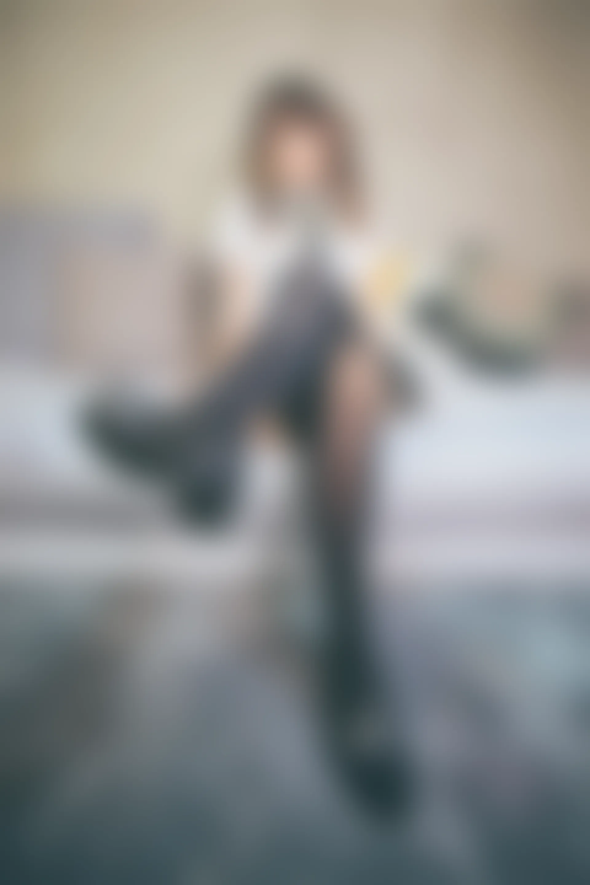 神楽坂真冬 第三季 序号24：「お帰りなさい、指揮官」 [150P2V-666MB]OL制服, 内衣, 双马尾, 神楽坂真冬, 美腿, 美足, 高跟鞋, 黑丝