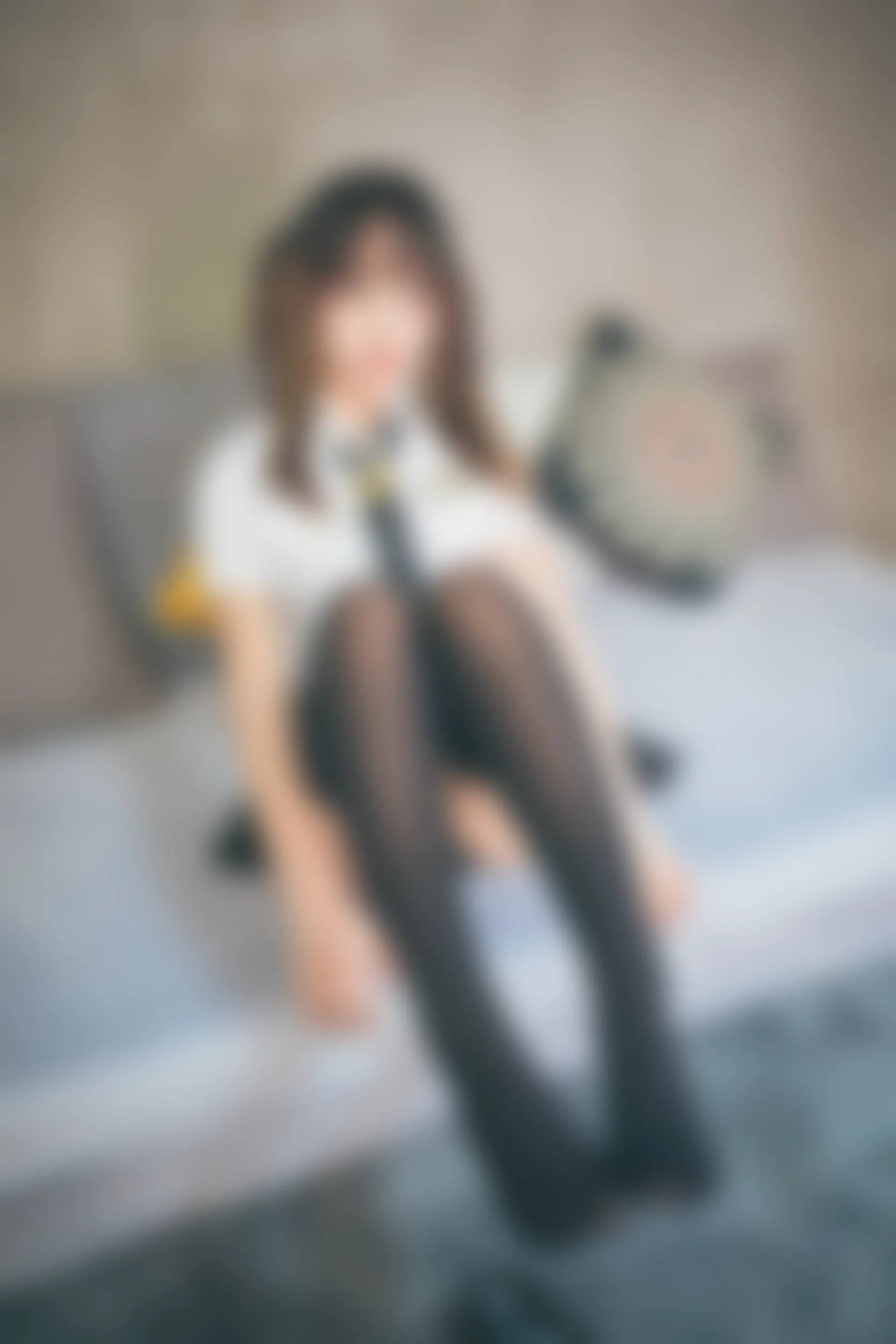 神楽坂真冬 第三季 序号24：「お帰りなさい、指揮官」 [150P2V-666MB]OL制服, 内衣, 双马尾, 神楽坂真冬, 美腿, 美足, 高跟鞋, 黑丝