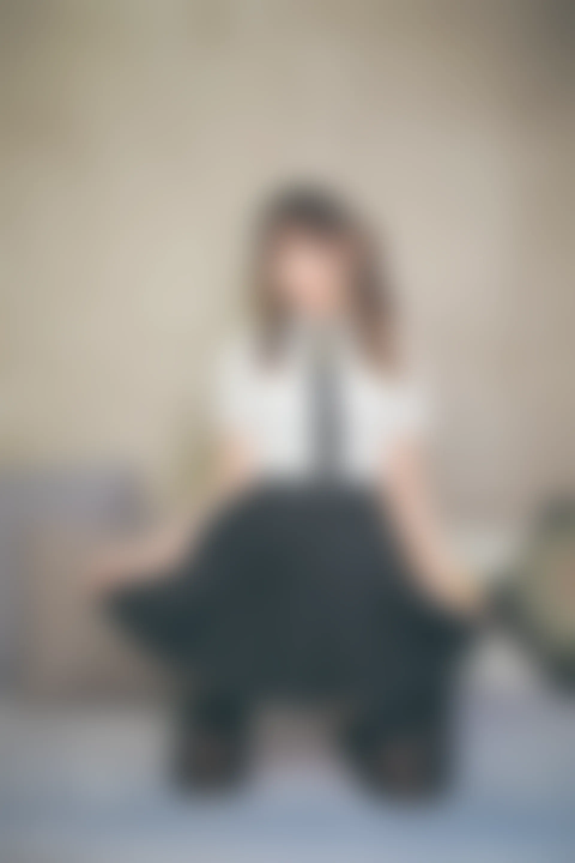 神楽坂真冬 第三季 序号24：「お帰りなさい、指揮官」 [150P2V-666MB]OL制服, 内衣, 双马尾, 神楽坂真冬, 美腿, 美足, 高跟鞋, 黑丝