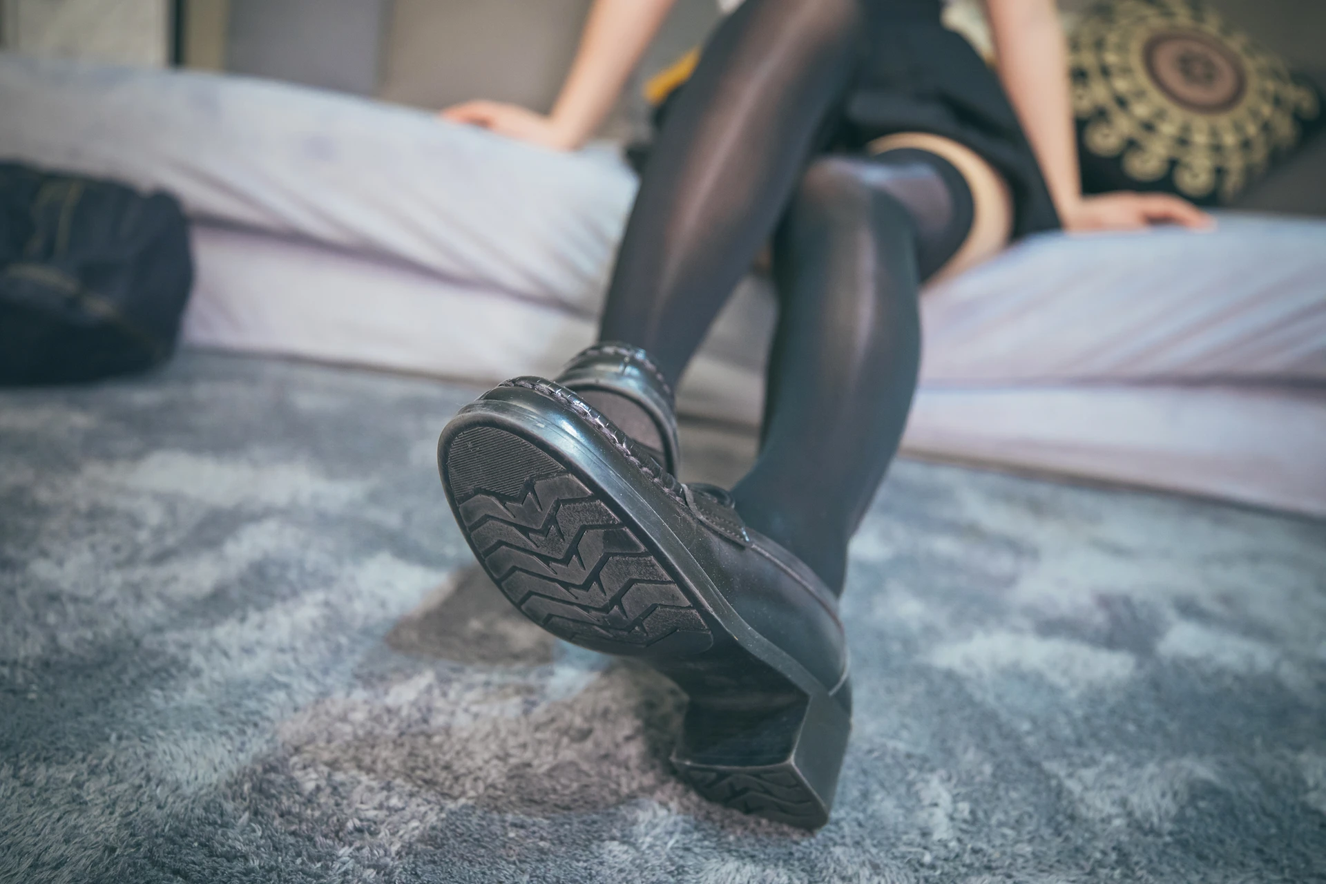 神楽坂真冬 第三季 序号24：「お帰りなさい、指揮官」 [150P2V-666MB]OL制服, 内衣, 双马尾, 神楽坂真冬, 美腿, 美足, 高跟鞋, 黑丝