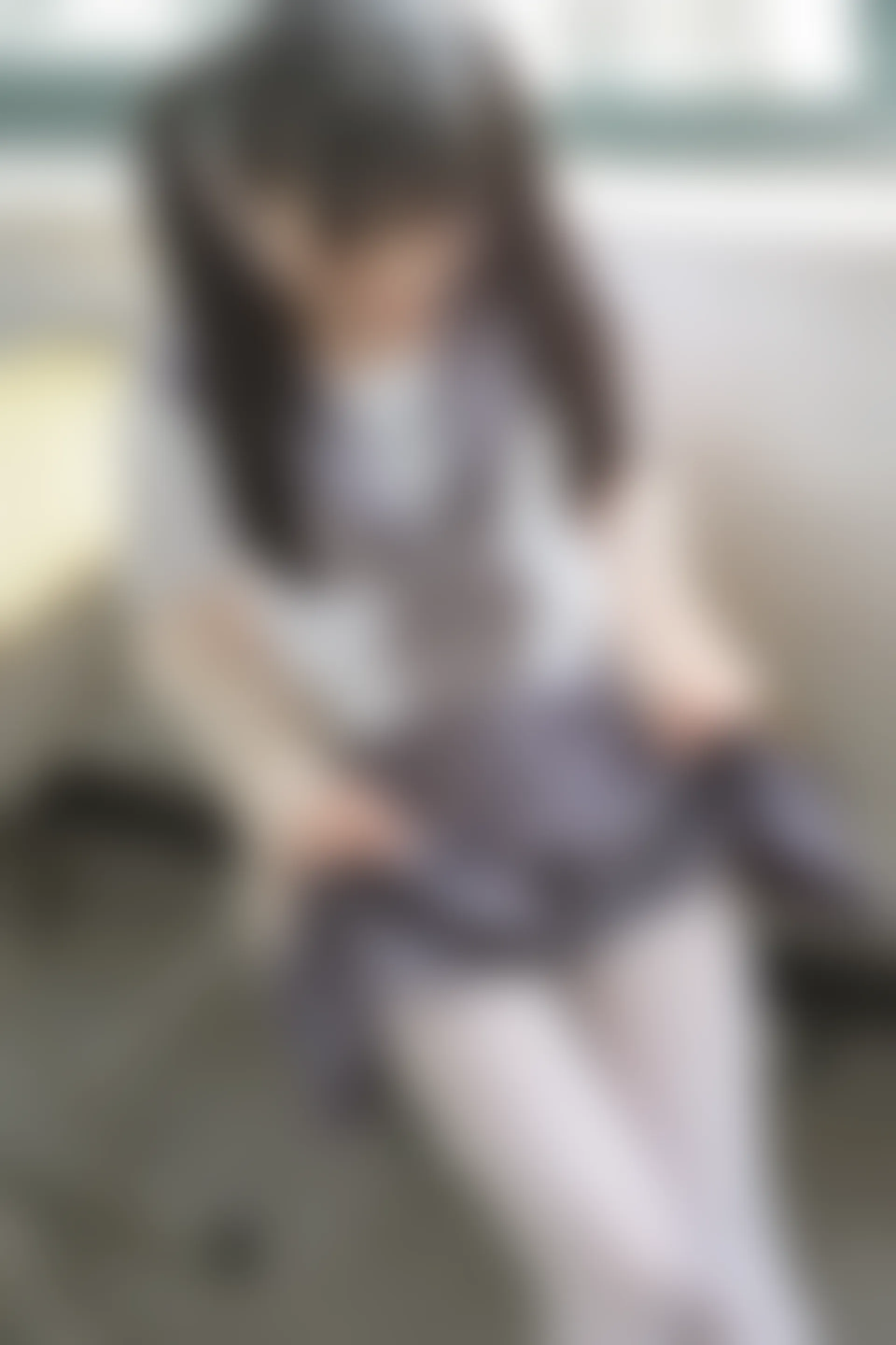 森萝财团 X-017 [99P1V-1.24G]学生装, 校服, 森萝财团, 白丝, 美腿