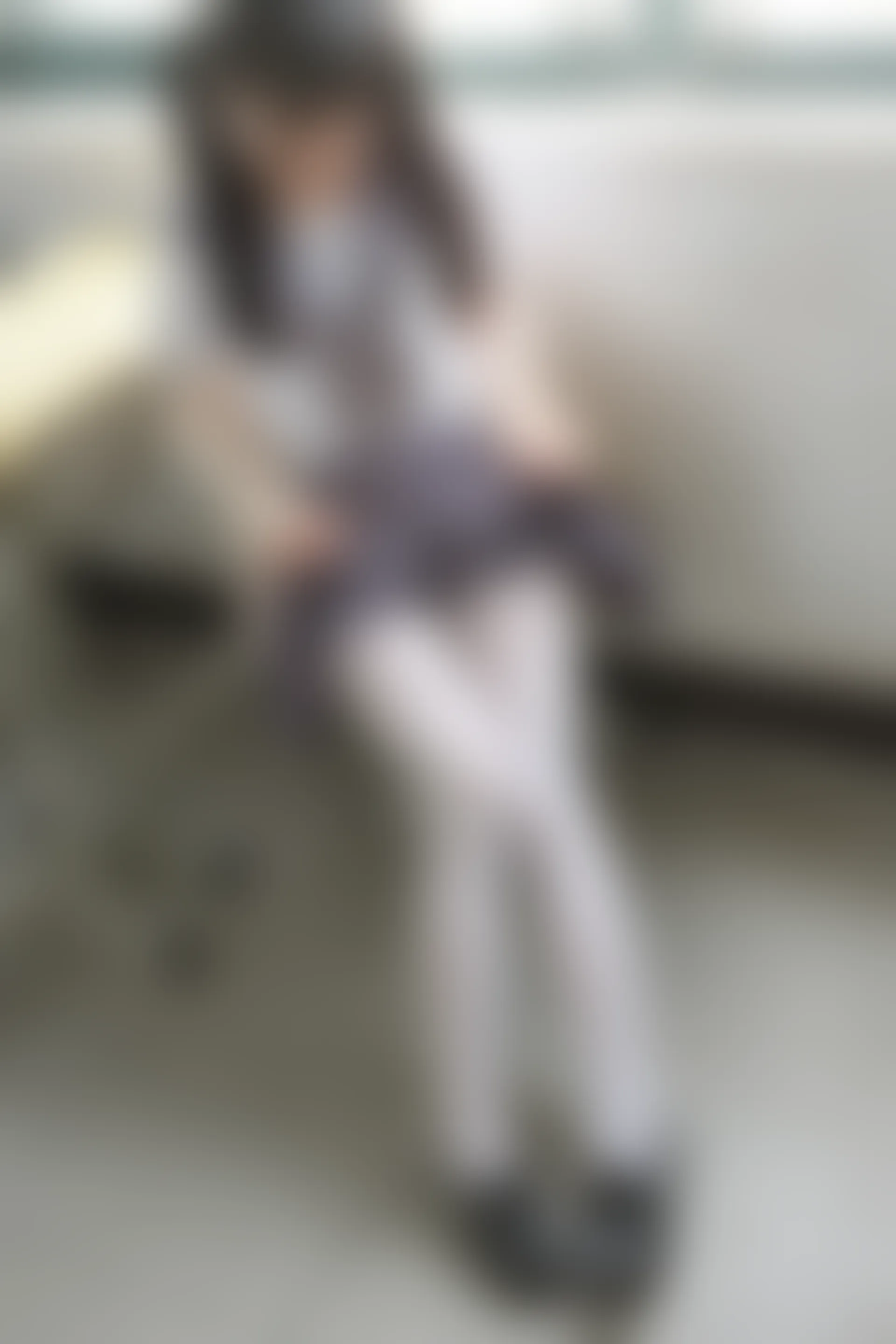 森萝财团 X-017 [99P1V-1.24G]学生装, 校服, 森萝财团, 白丝, 美腿