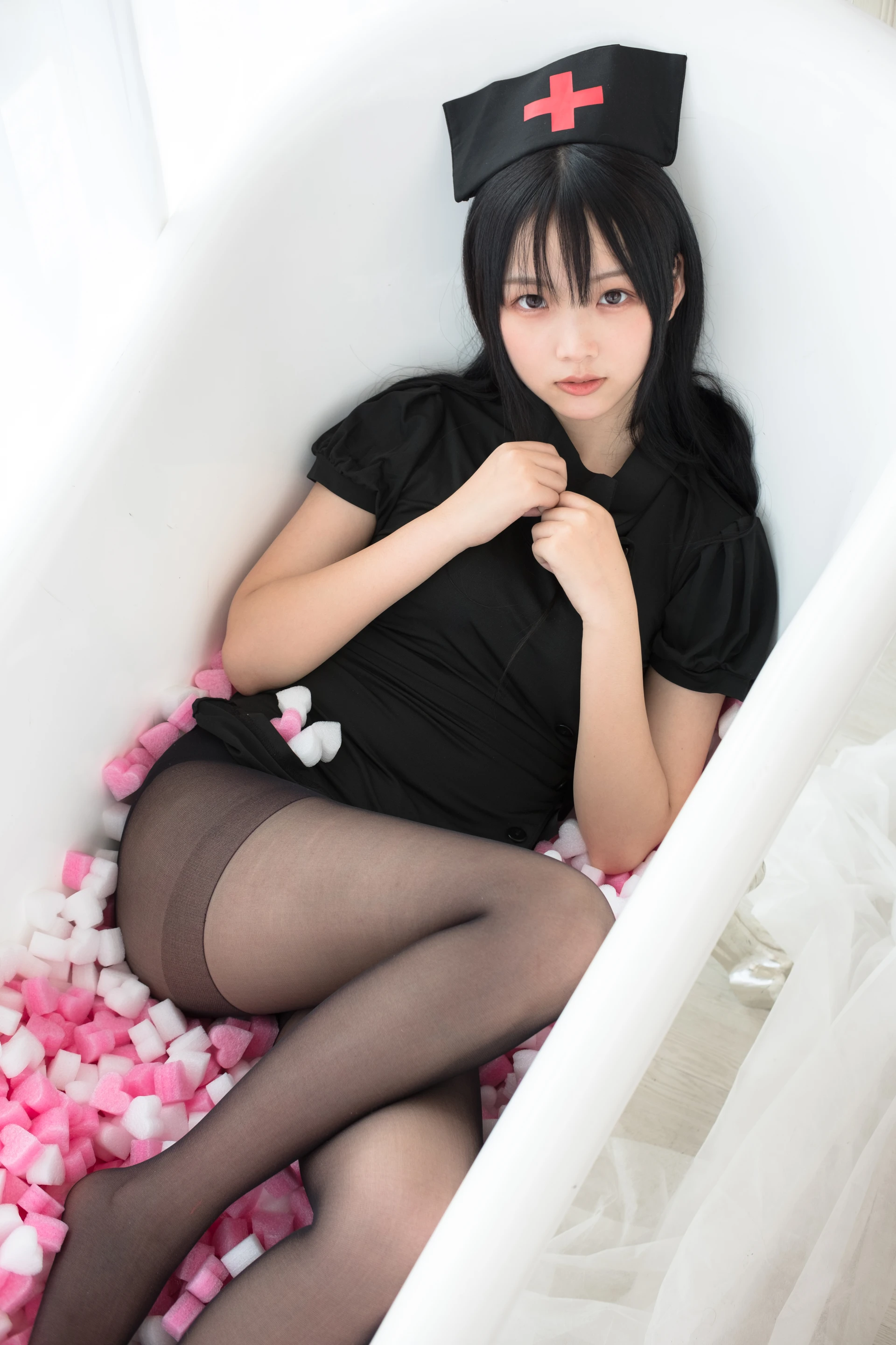 森萝财团 X-035 [84P1V-1.79G]制服, 森萝财团, 美腿, 黑丝