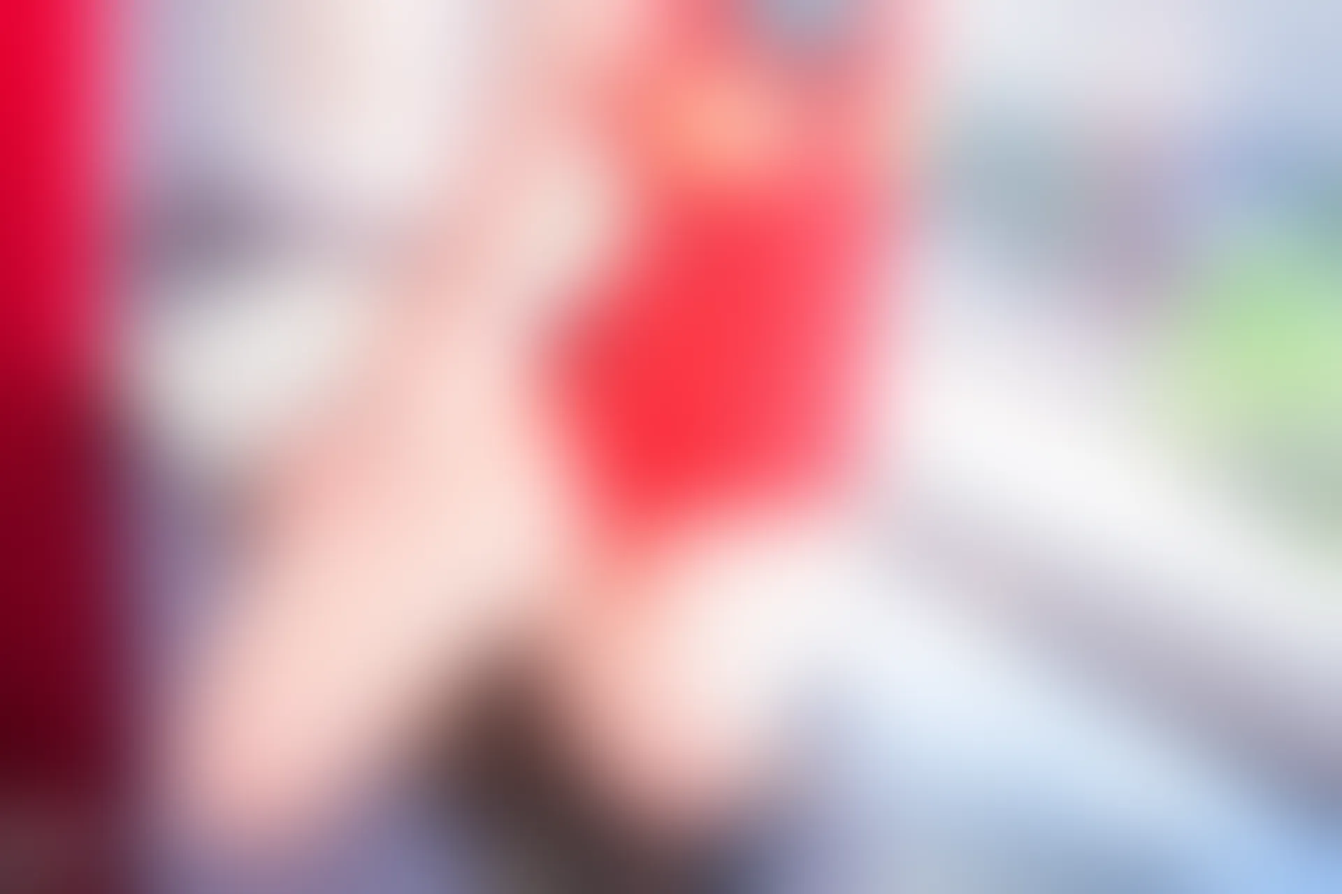 兔玩映画 夏日泳装 Vol.038 红色系 [43P-443MB]