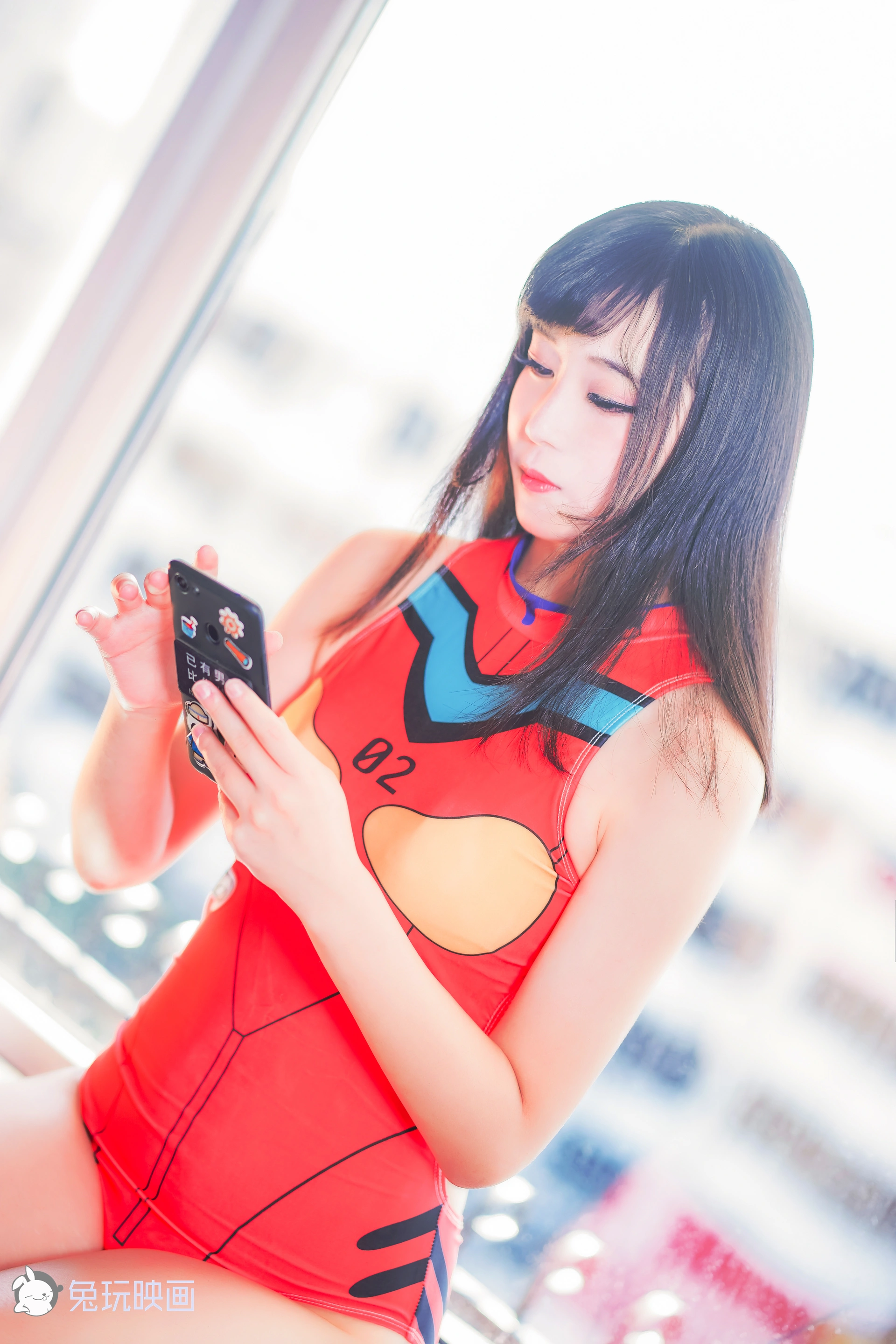 兔玩映画 夏日泳装 Vol.038 红色系 [43P-443MB]