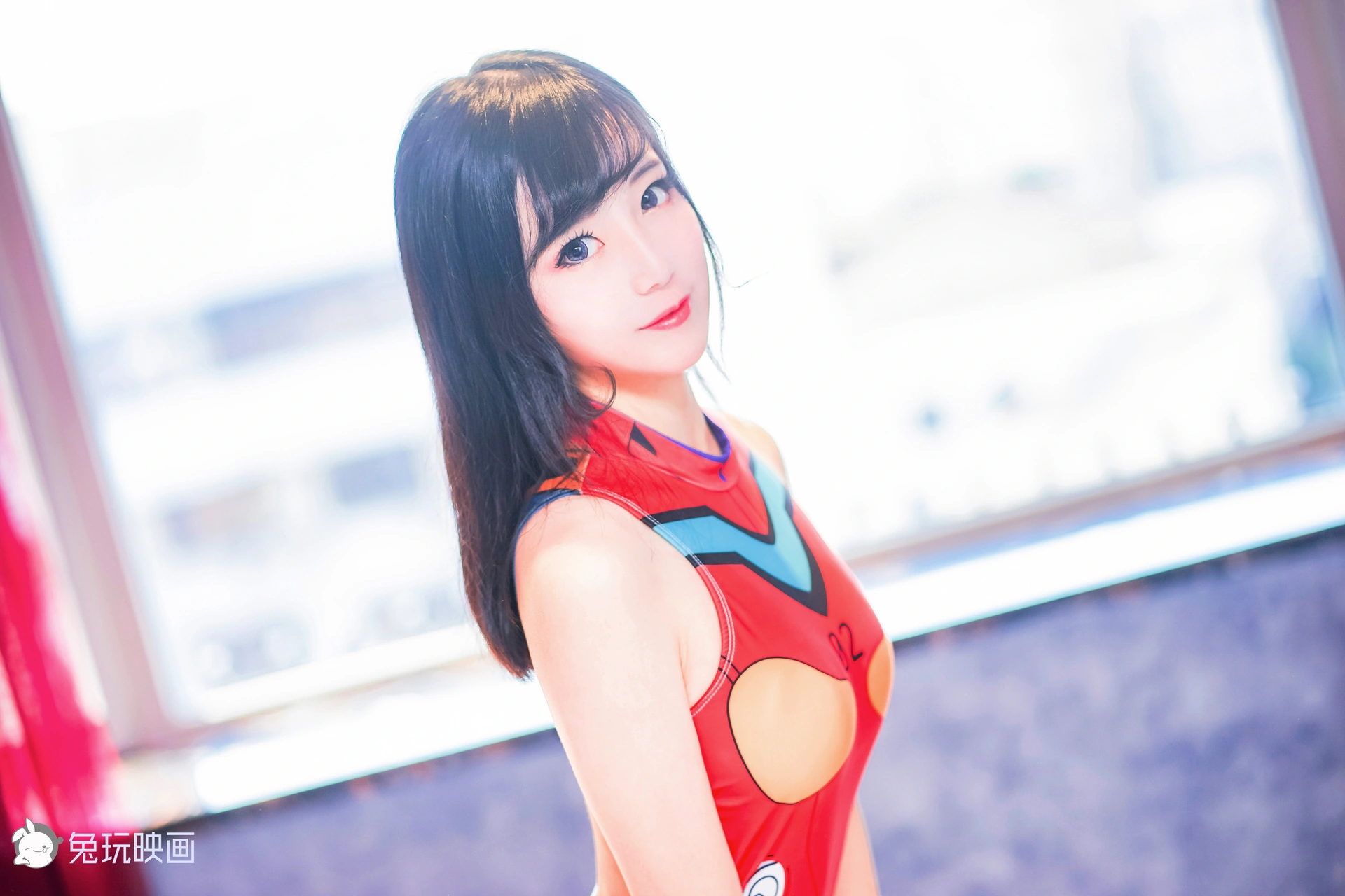 兔玩映画 夏日泳装 Vol.038 红色系 [43P-443MB]