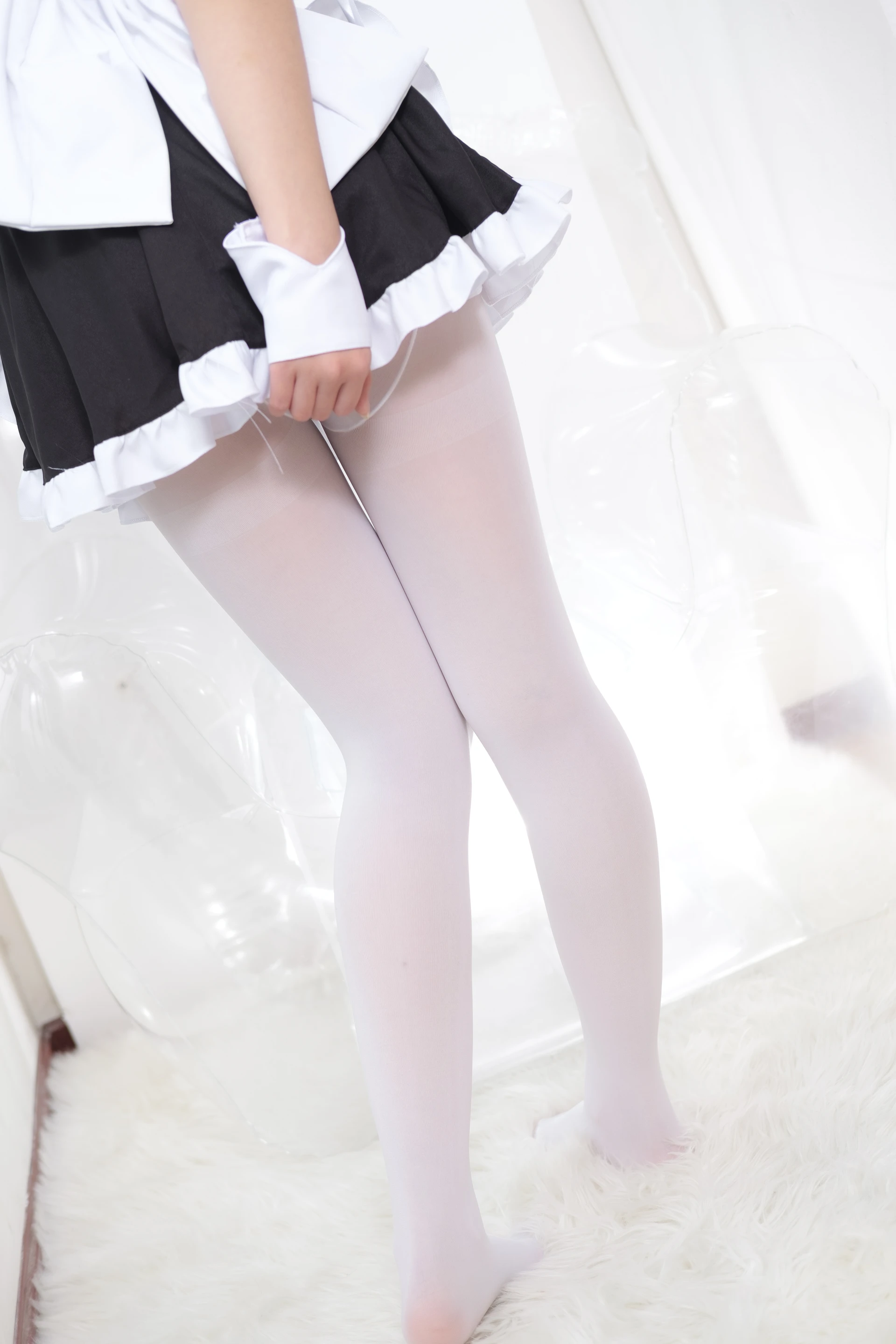 森萝财团 BETA-015 [41P+1V-629M]女仆装, 白丝, 美腿