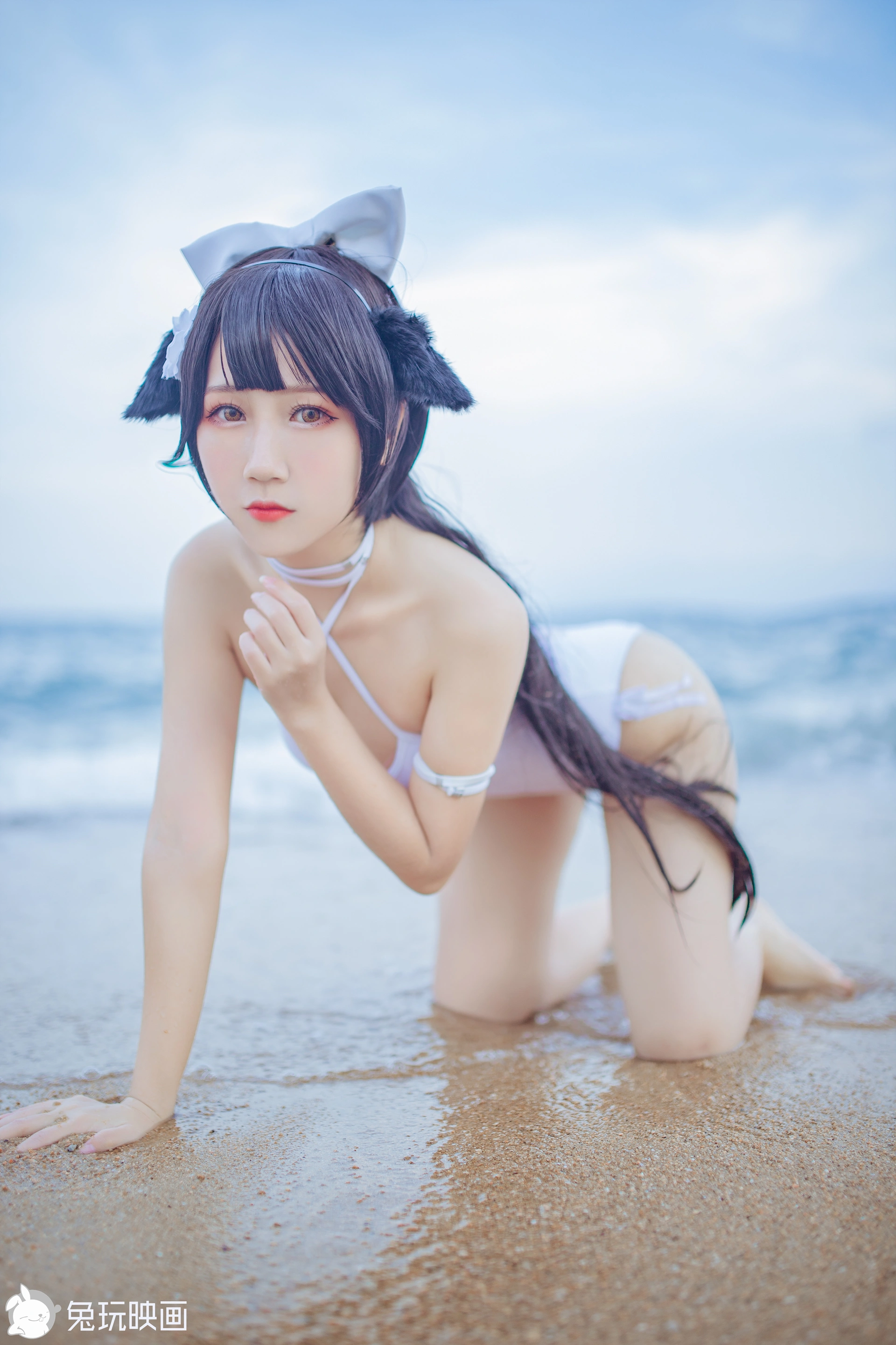 C16.001 獒犬海边泳装 [41P-403MB]