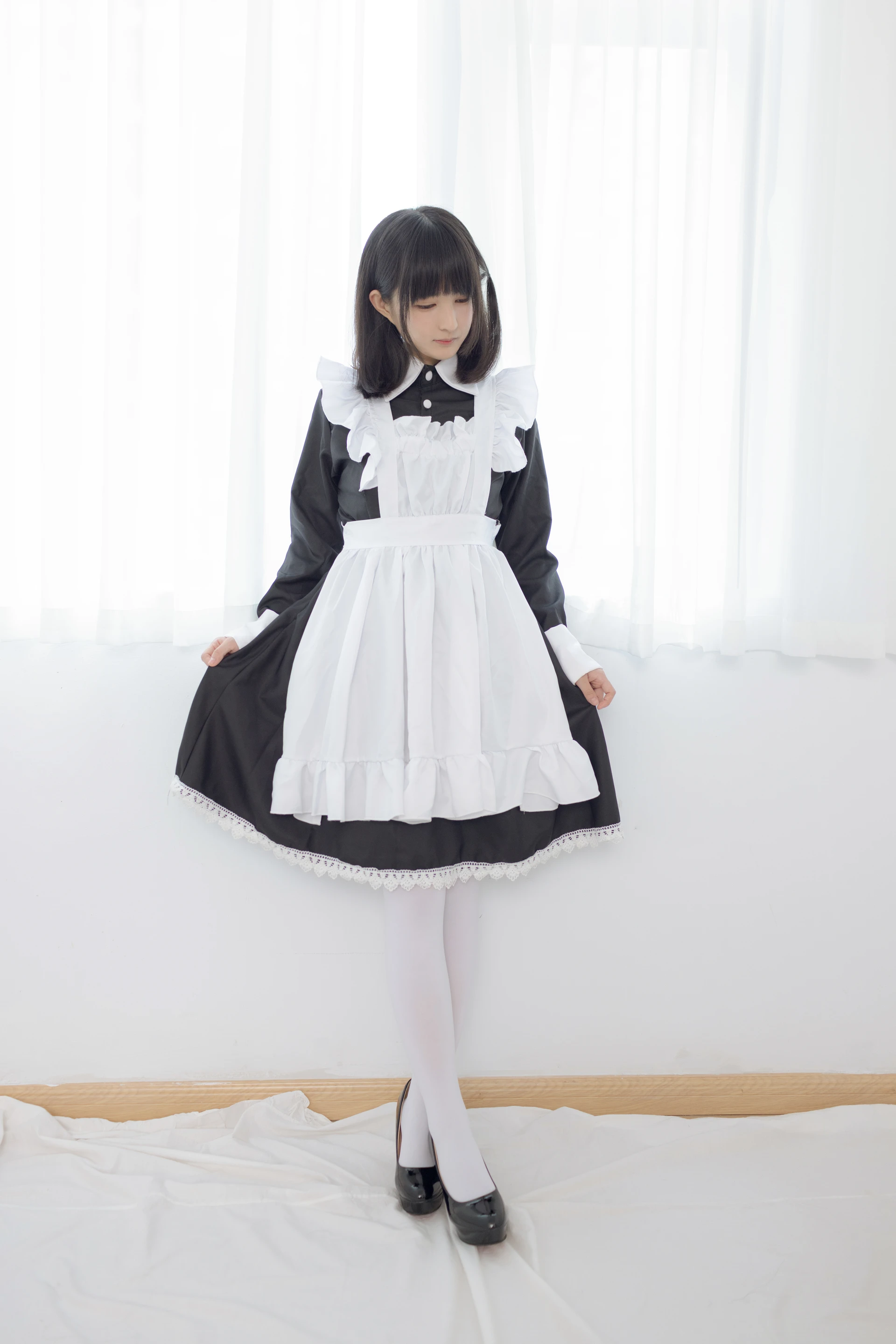 少女秩序 GR06L 小葵 双马尾白丝猫耳女仆 [65P-877MB]双马尾, 女仆, 小葵, 少女秩序, 猫耳, 白丝, 美腿, 美足