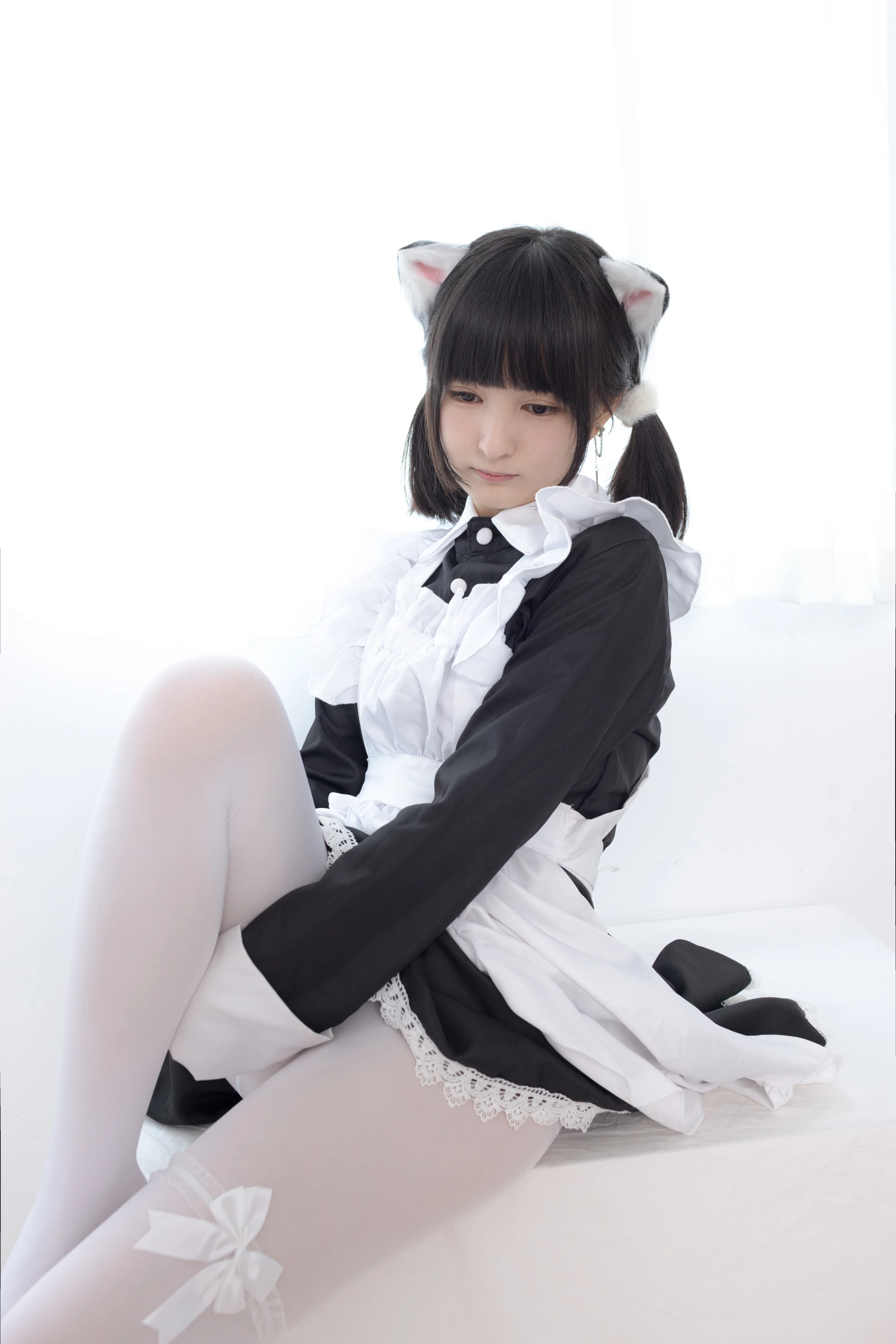 少女秩序 GR06L 小葵 双马尾白丝猫耳女仆 [65P-877MB]双马尾, 女仆, 小葵, 少女秩序, 猫耳, 白丝, 美腿, 美足