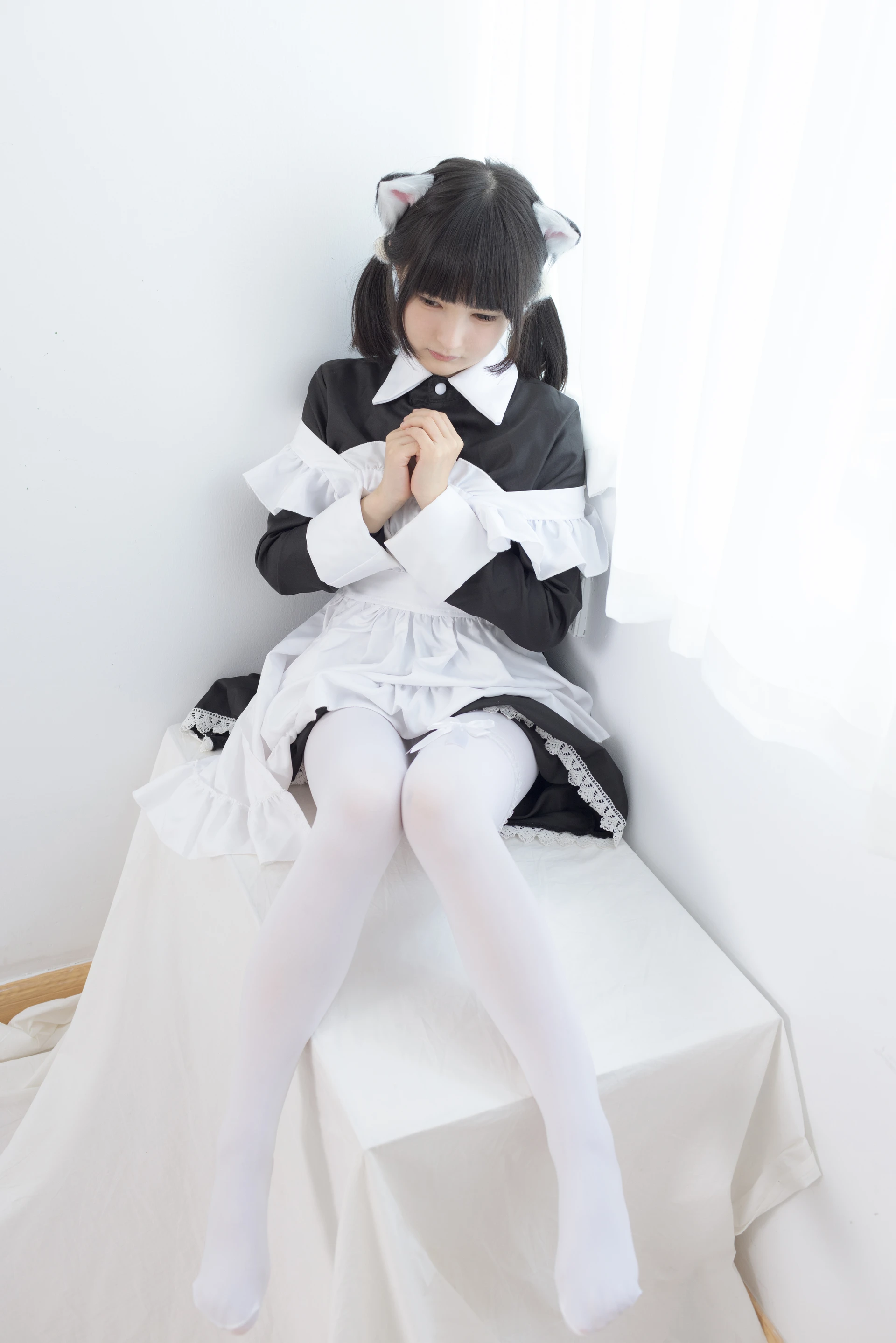 少女秩序 GR06L 小葵 双马尾白丝猫耳女仆 [65P-877MB]双马尾, 女仆, 小葵, 少女秩序, 猫耳, 白丝, 美腿, 美足