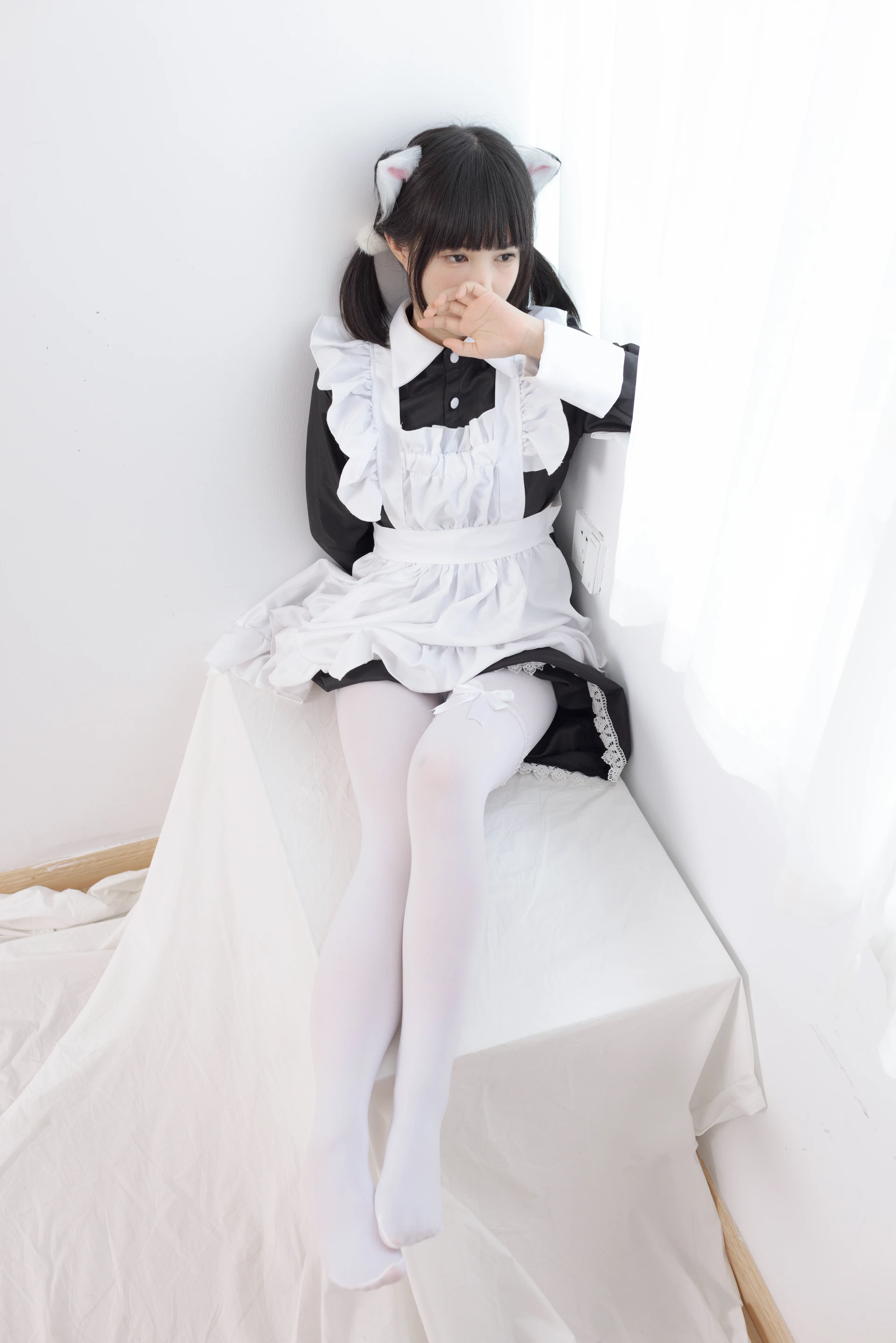 少女秩序 GR06L 小葵 双马尾白丝猫耳女仆 [65P-877MB]双马尾, 女仆, 小葵, 少女秩序, 猫耳, 白丝, 美腿, 美足