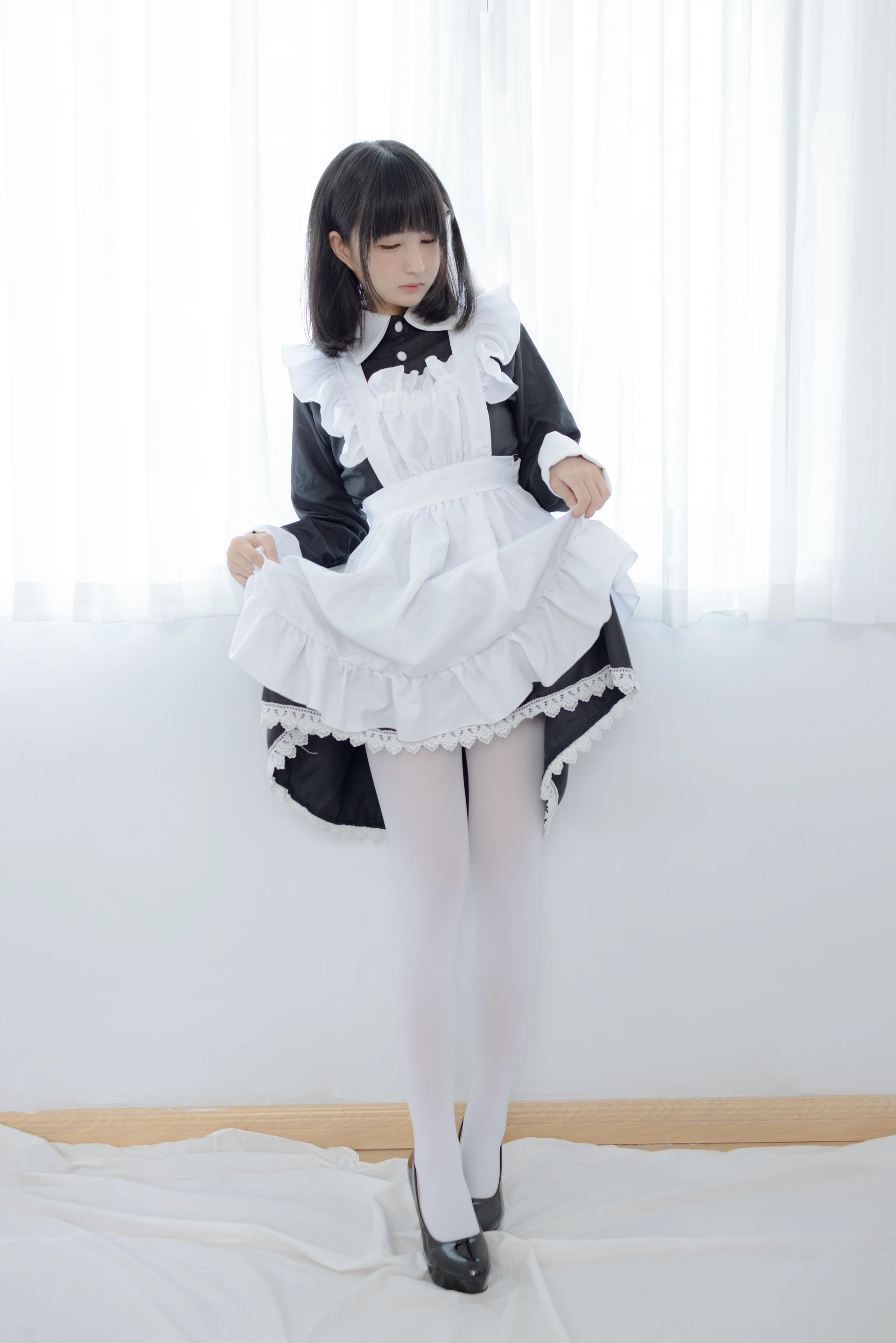 少女秩序 GR06L 小葵 双马尾白丝猫耳女仆 [65P-877MB]双马尾, 女仆, 小葵, 少女秩序, 猫耳, 白丝, 美腿, 美足