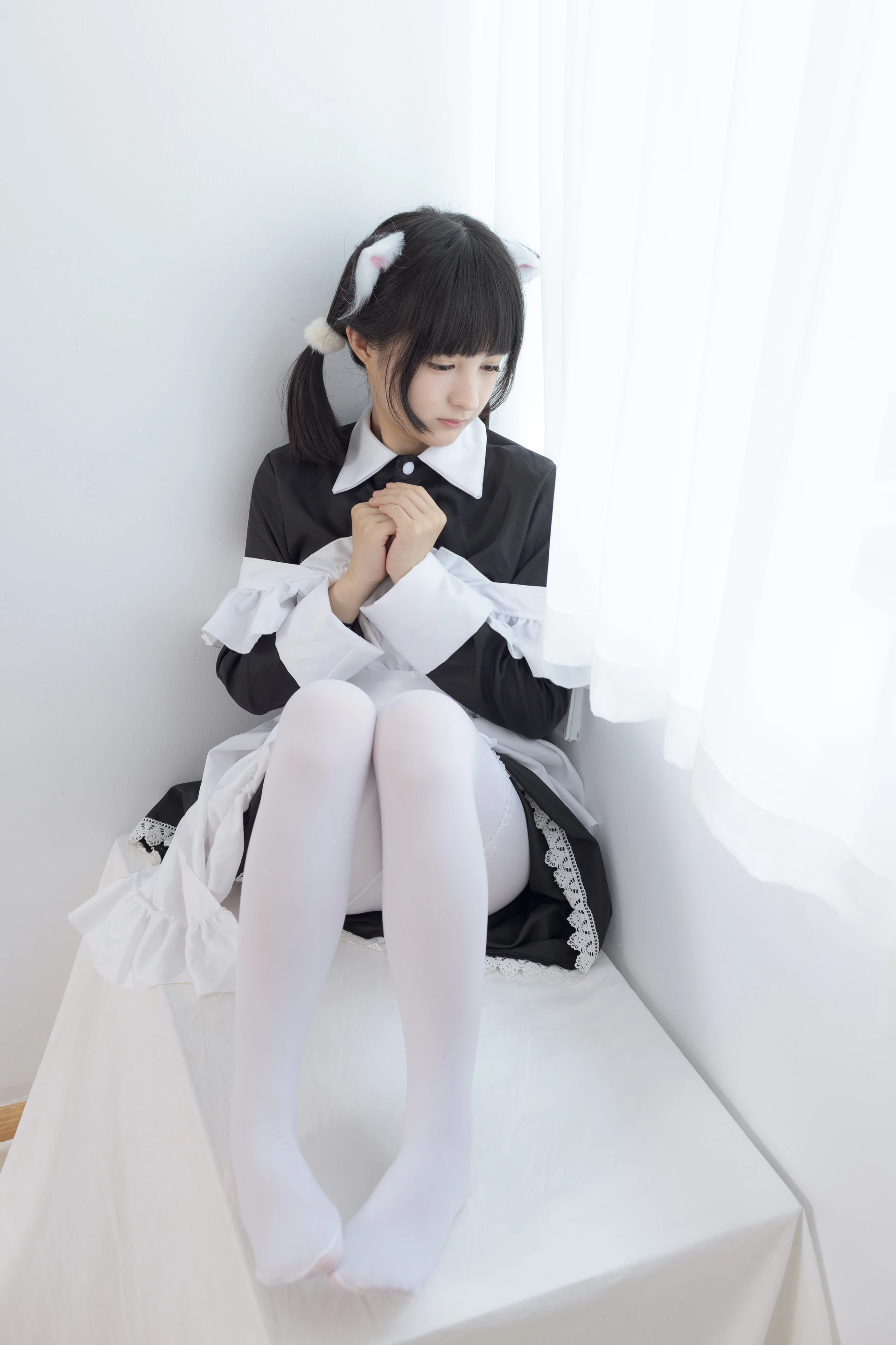 少女秩序 GR06L 小葵 双马尾白丝猫耳女仆 [65P-877MB]双马尾, 女仆, 小葵, 少女秩序, 猫耳, 白丝, 美腿, 美足