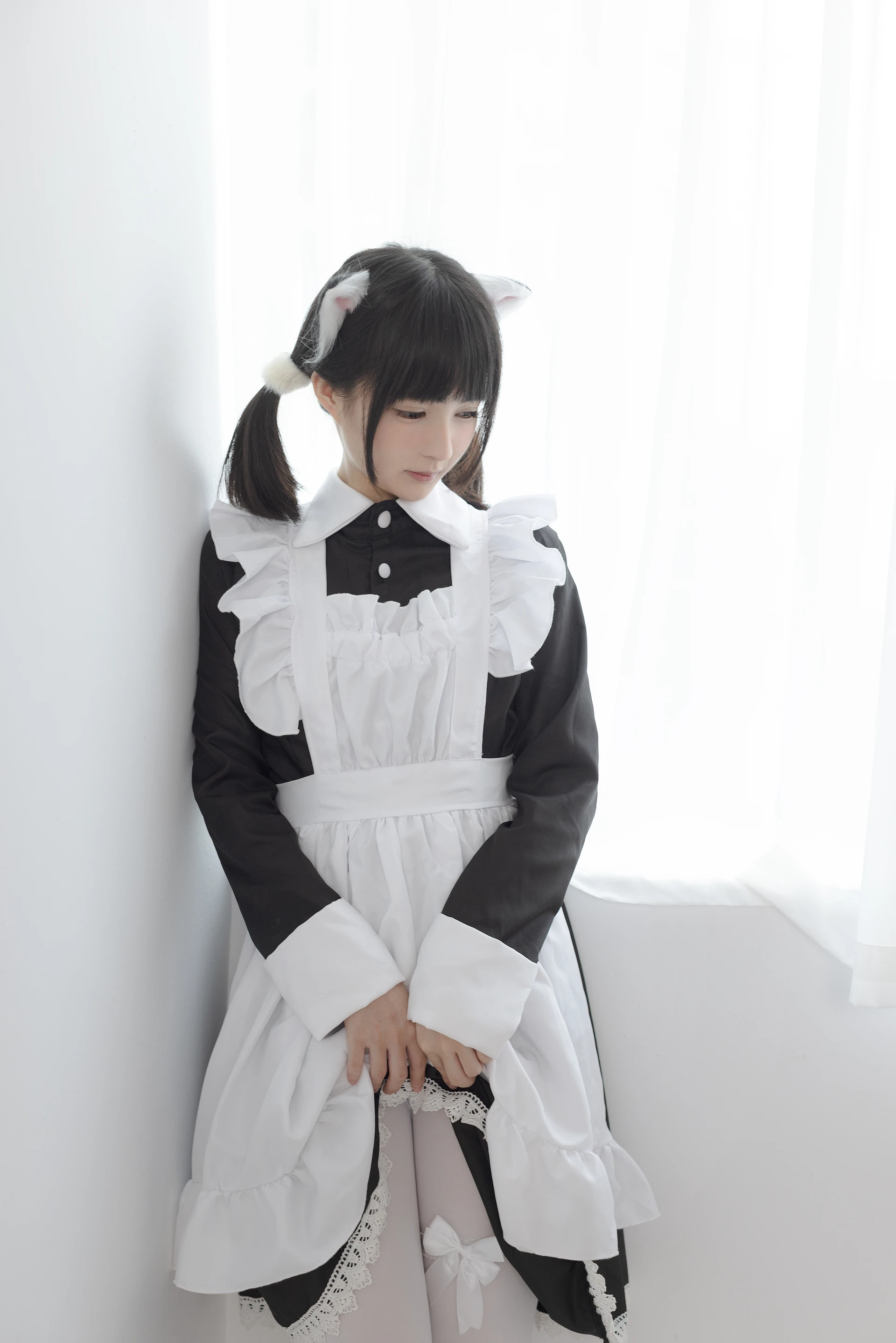 少女秩序 GR06L 小葵 双马尾白丝猫耳女仆 [65P-877MB]双马尾, 女仆, 小葵, 少女秩序, 猫耳, 白丝, 美腿, 美足