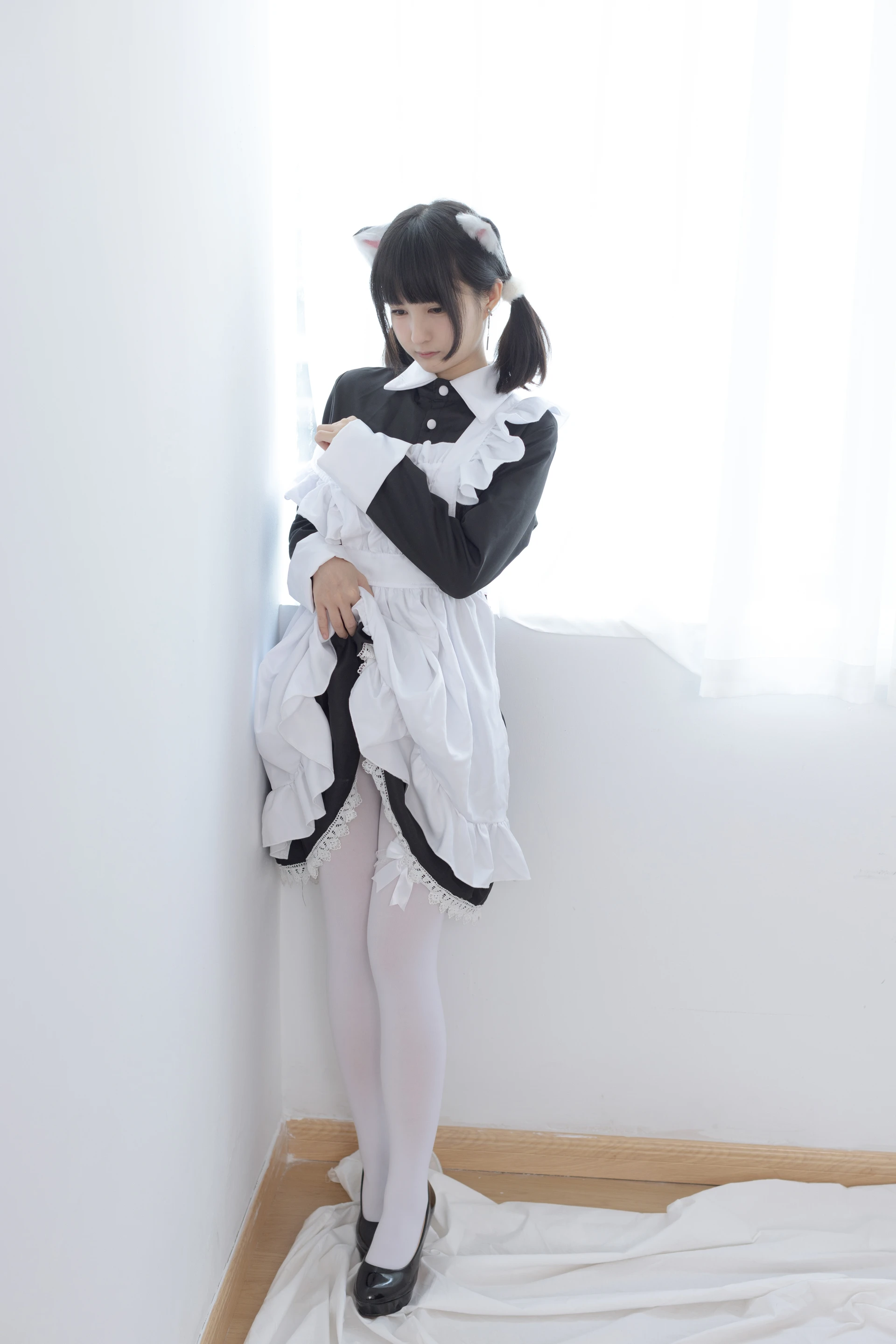 少女秩序 GR06L 小葵 双马尾白丝猫耳女仆 [65P-877MB]双马尾, 女仆, 小葵, 少女秩序, 猫耳, 白丝, 美腿, 美足