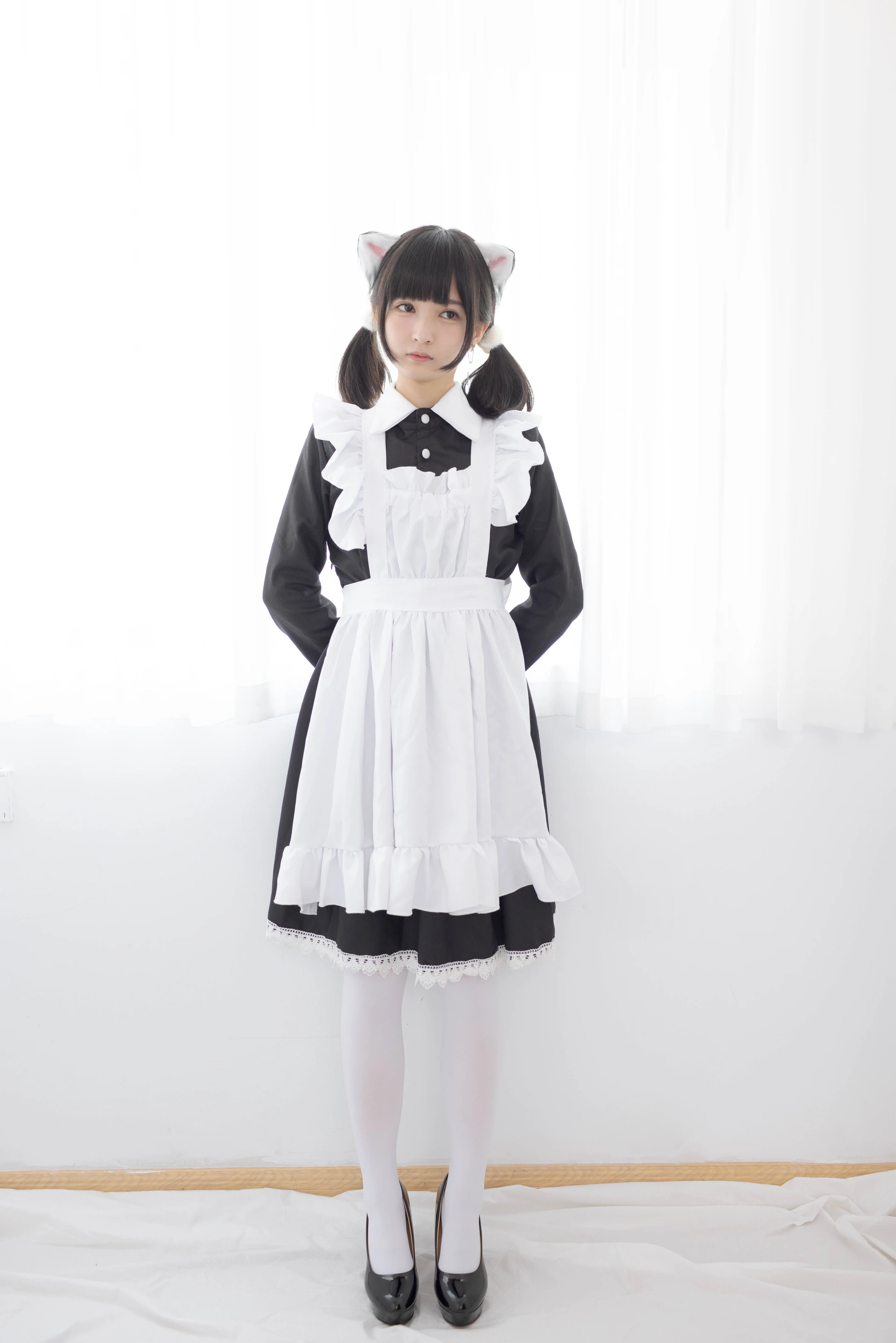 少女秩序 GR06L 小葵 双马尾白丝猫耳女仆 [65P-877MB]双马尾, 女仆, 小葵, 少女秩序, 猫耳, 白丝, 美腿, 美足